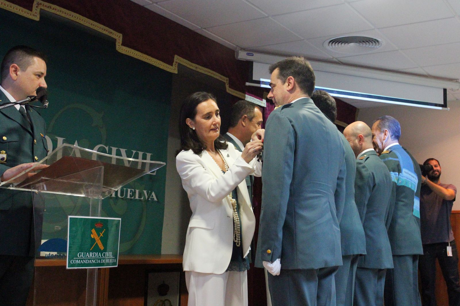 Imágenes del acto de celebración del 173 aniversario de la fundación de la Guardia Civil.