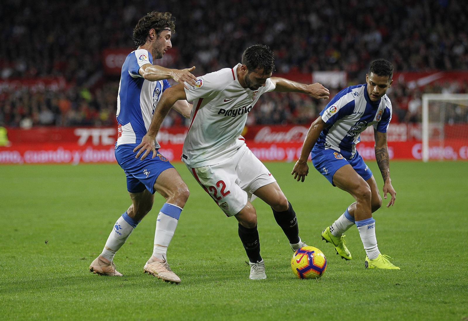 Las imágenes del Sevilla-Espanyol