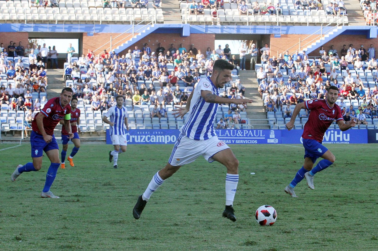 Imágenes del Recreativo de Huelva-Jumilla