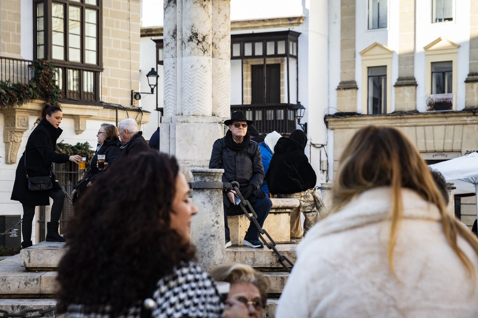 Imágenes del ambiente navideño del 24 de diciembre en Jerez
