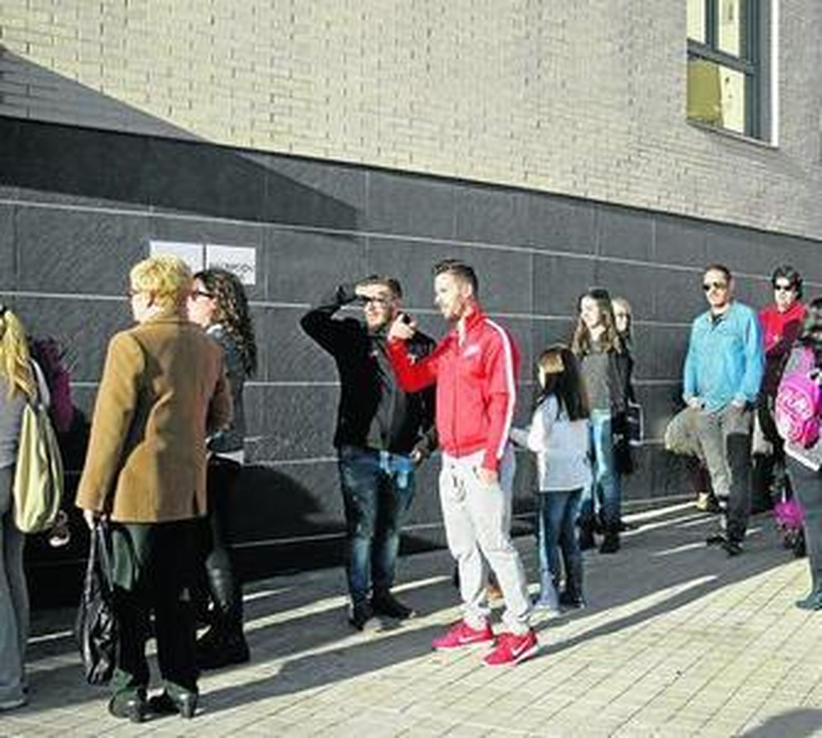 Casting para la serie realizado a finales de año en el Hotel Tryp Indalo.