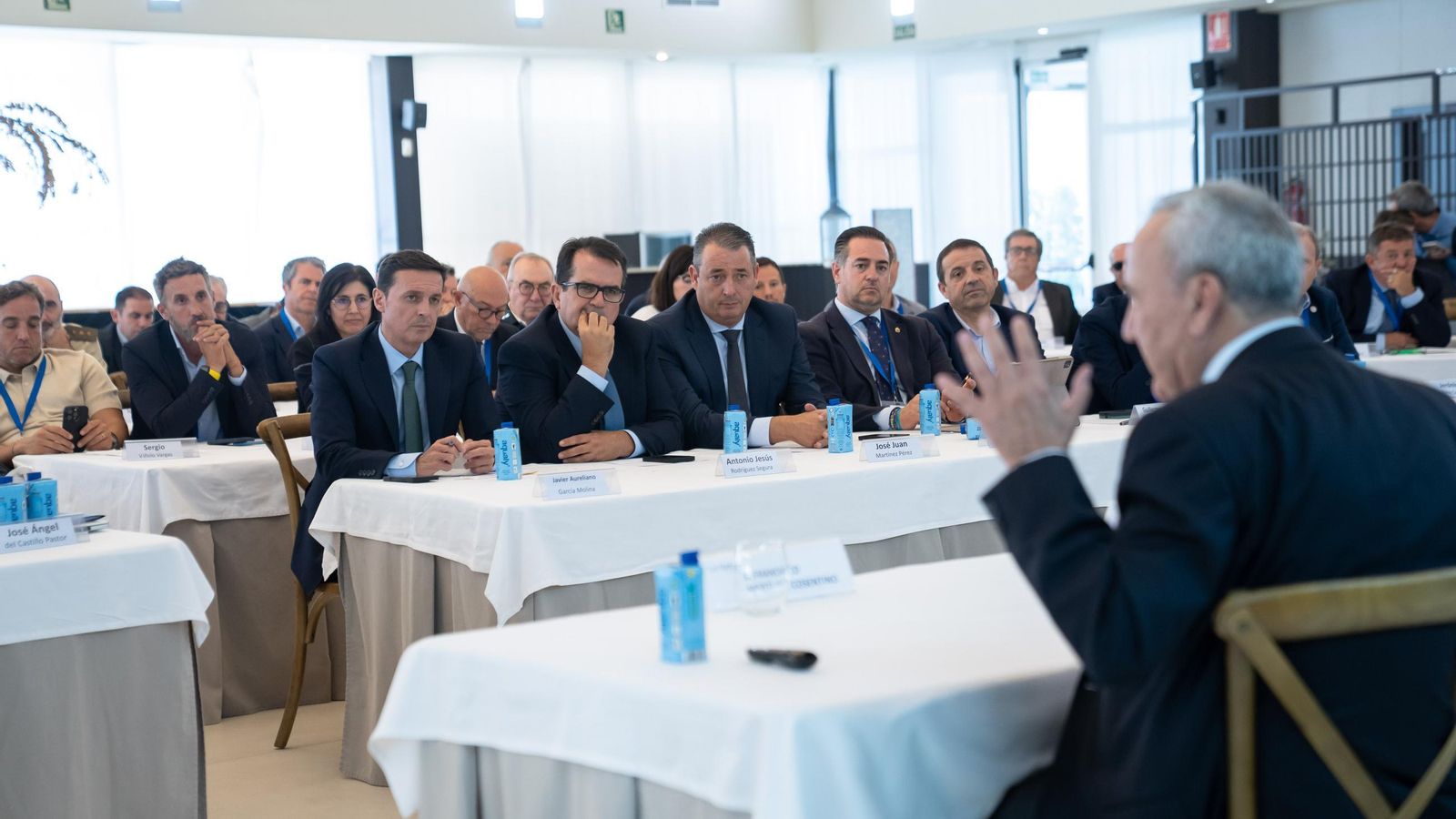 Momento de la mesa redonda.