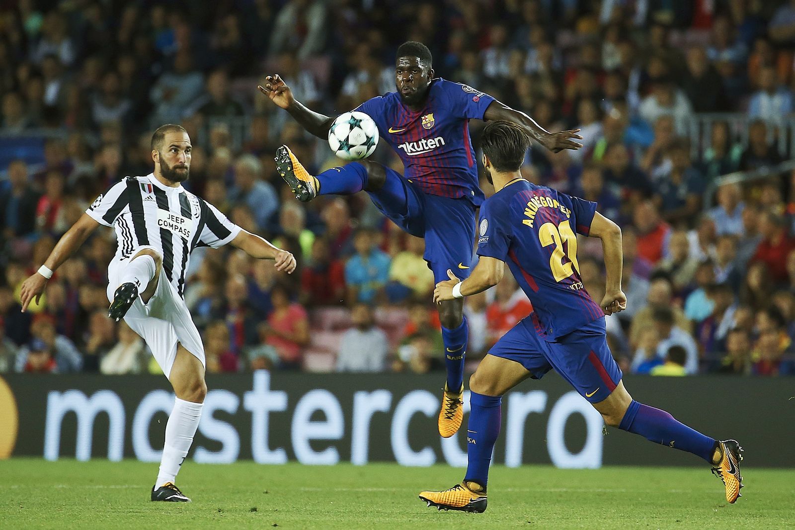 El Barcelona-Juventus, en imágenes