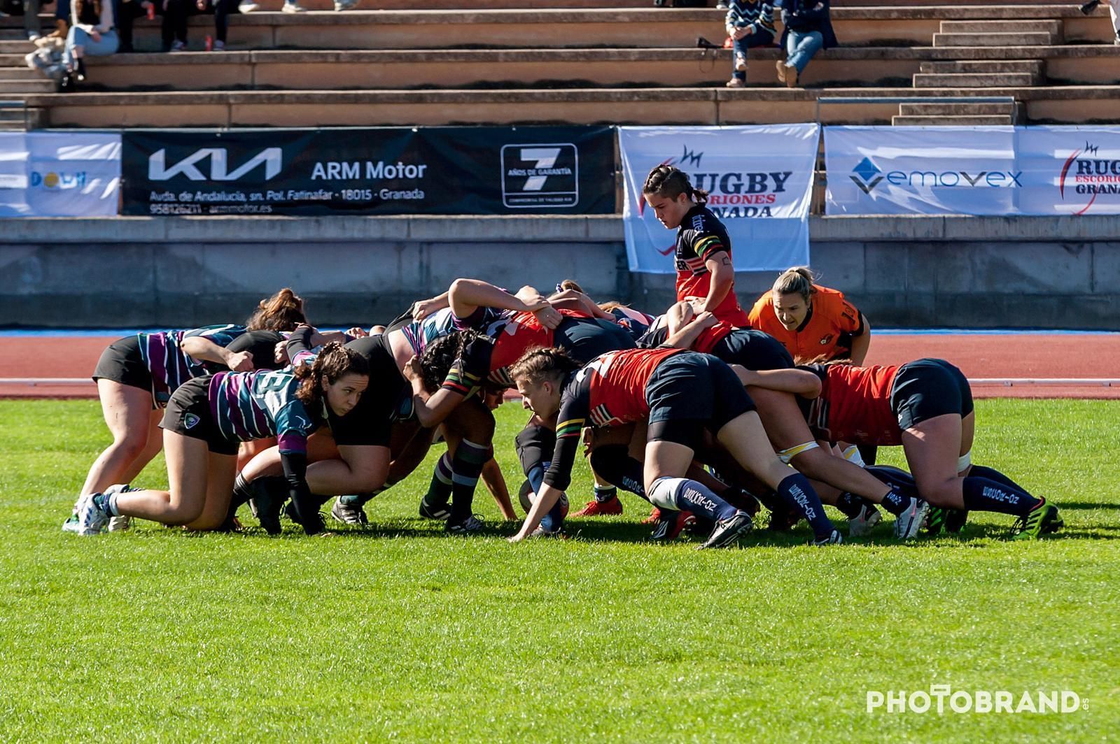 Un partido del Kia Rugby Escoriones de Granada