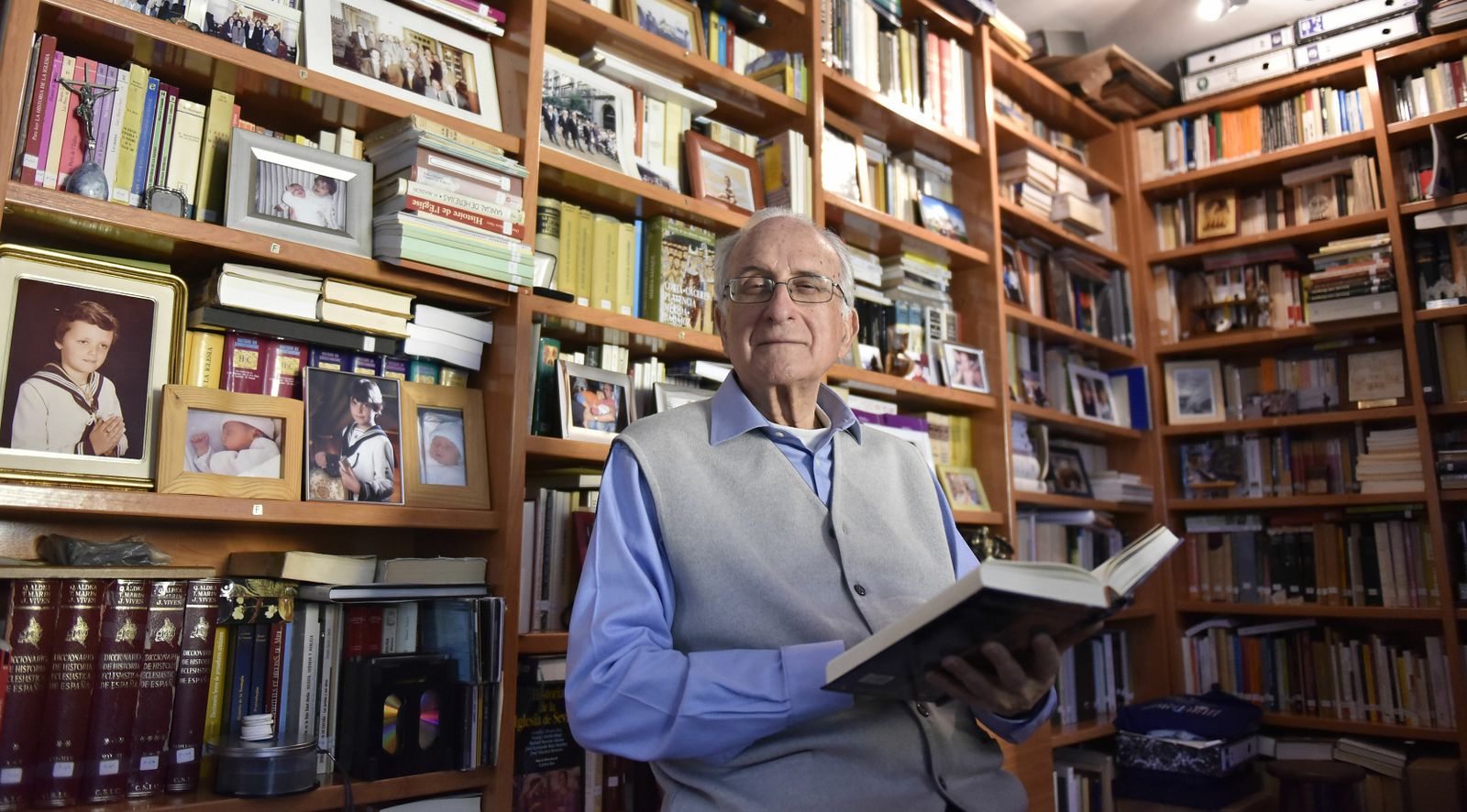 El catedrático José Sánchez Herrero.