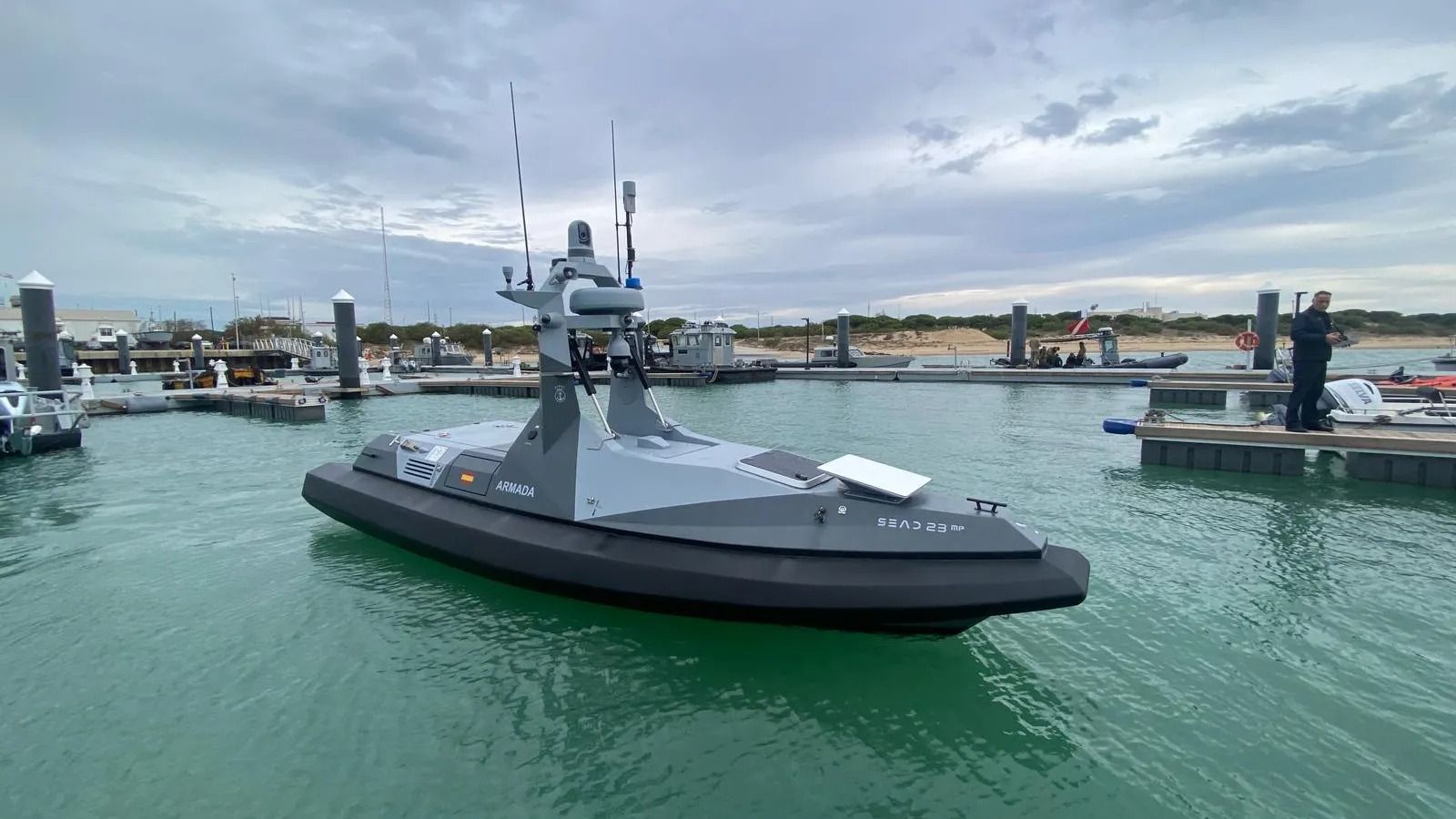 El dron SEAD 23 de la Armada, similar al que tendrá la Guardia Civil.