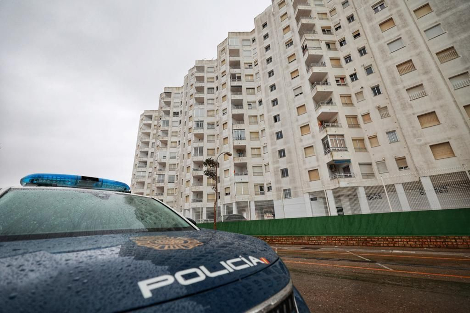 Imágenes del lugar del crimen machista en El Puerto