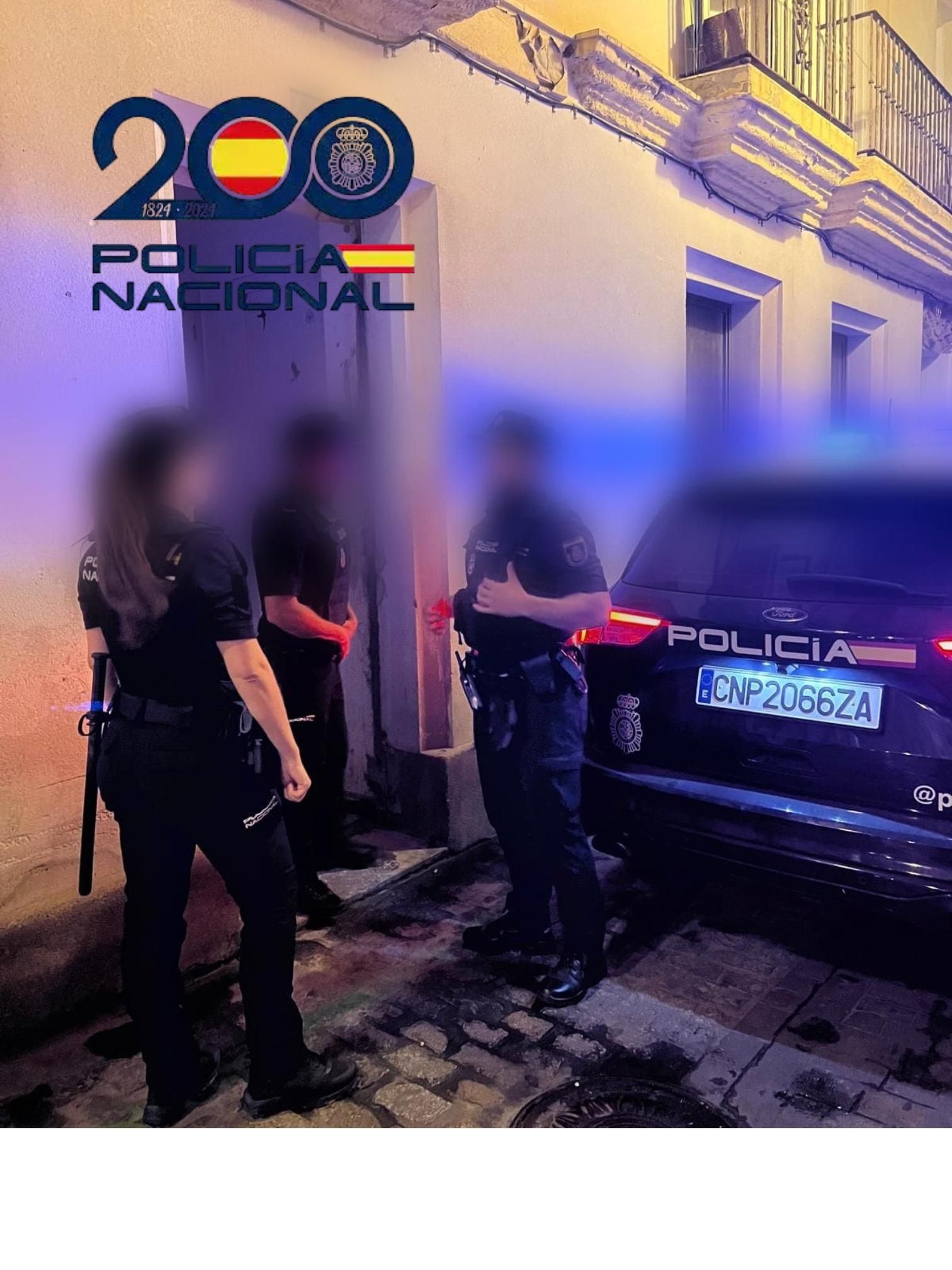 La Policía Nacional detiene a un hombre por venta de drogas en el barrio de Santa María de Cádiz
