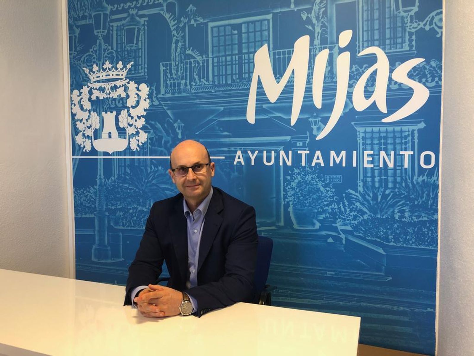 El edil de Servicios Operativos del Ayuntamiento de Mijas, José Carlos Martín.
