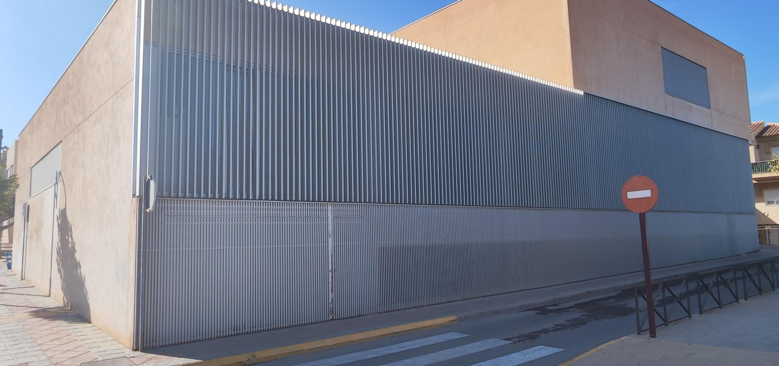 Fachada exterior del edificio.