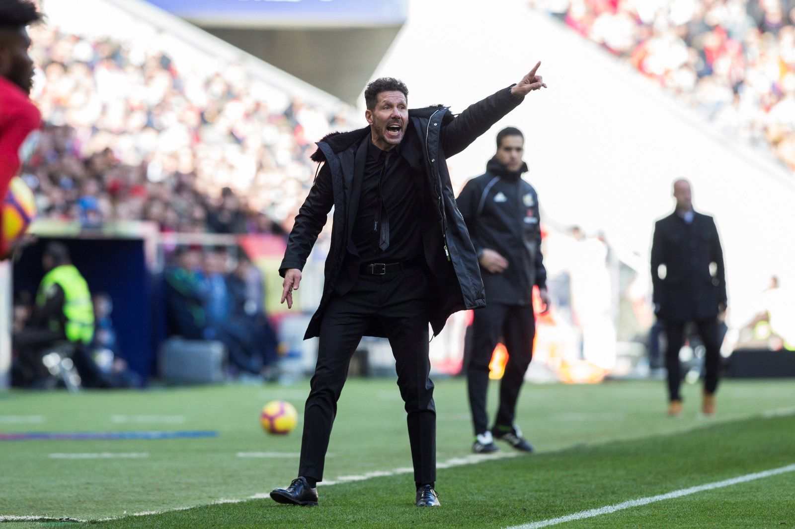 El Atlético de Madrid-Levante, en imágenes