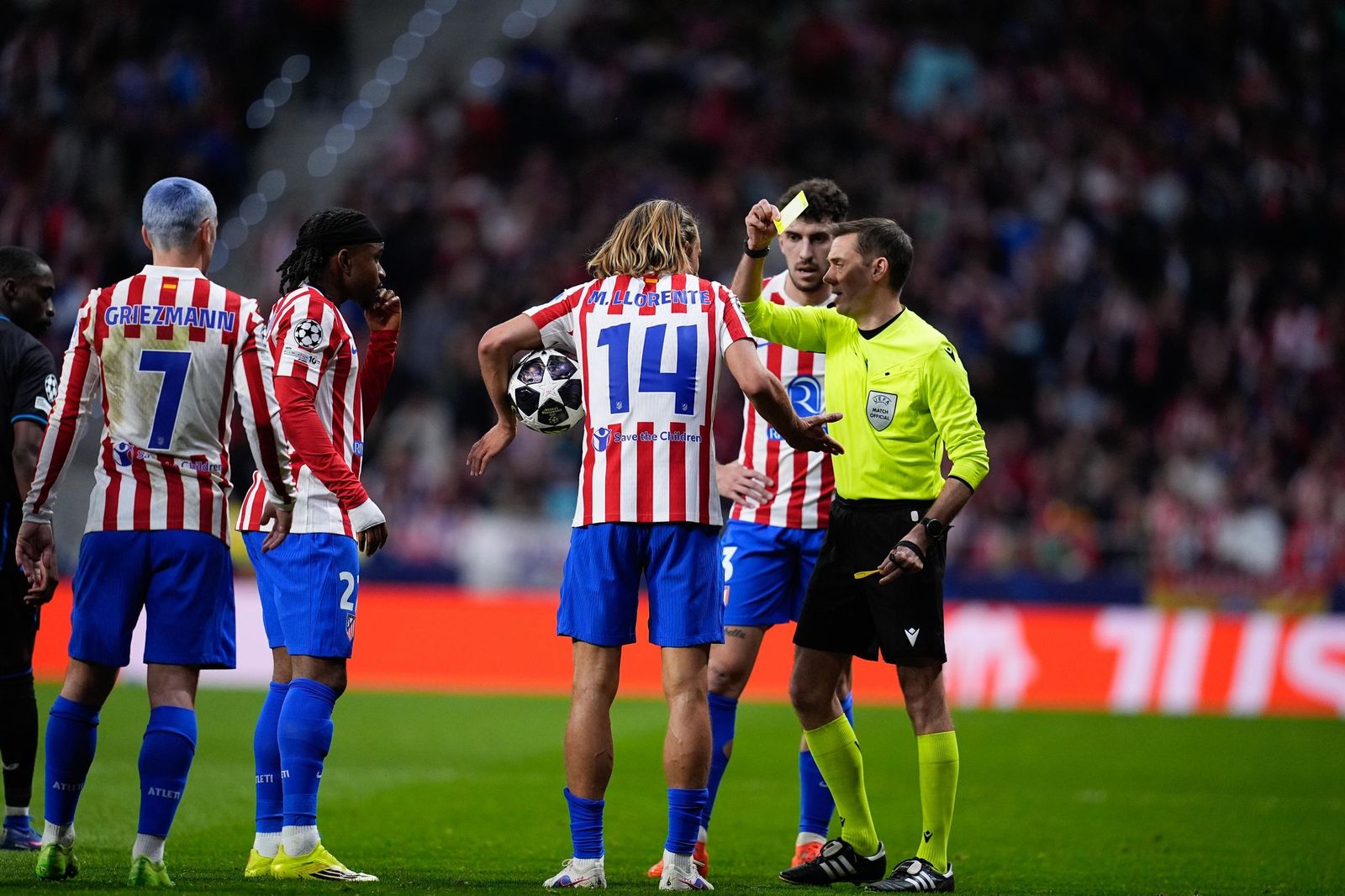 Las fotos del Atlético de Madrid-Brujas