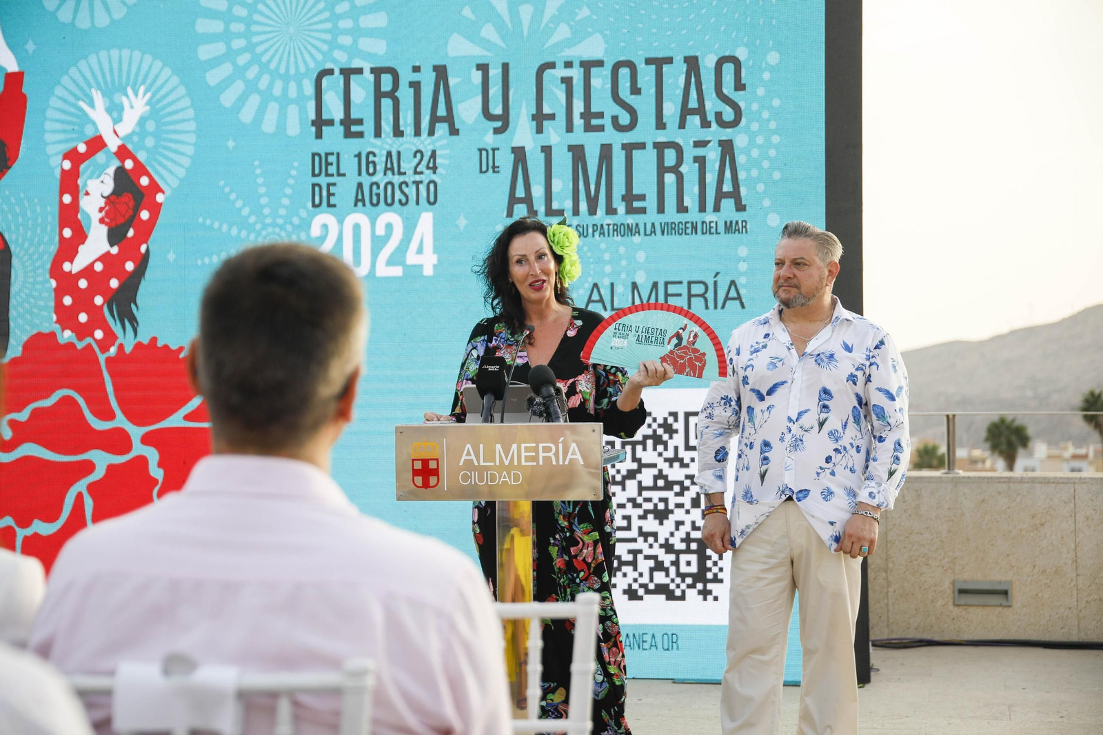 Presentación de la Feria de Almería 2024 en honor de la Virgen del Mar, en imágenes