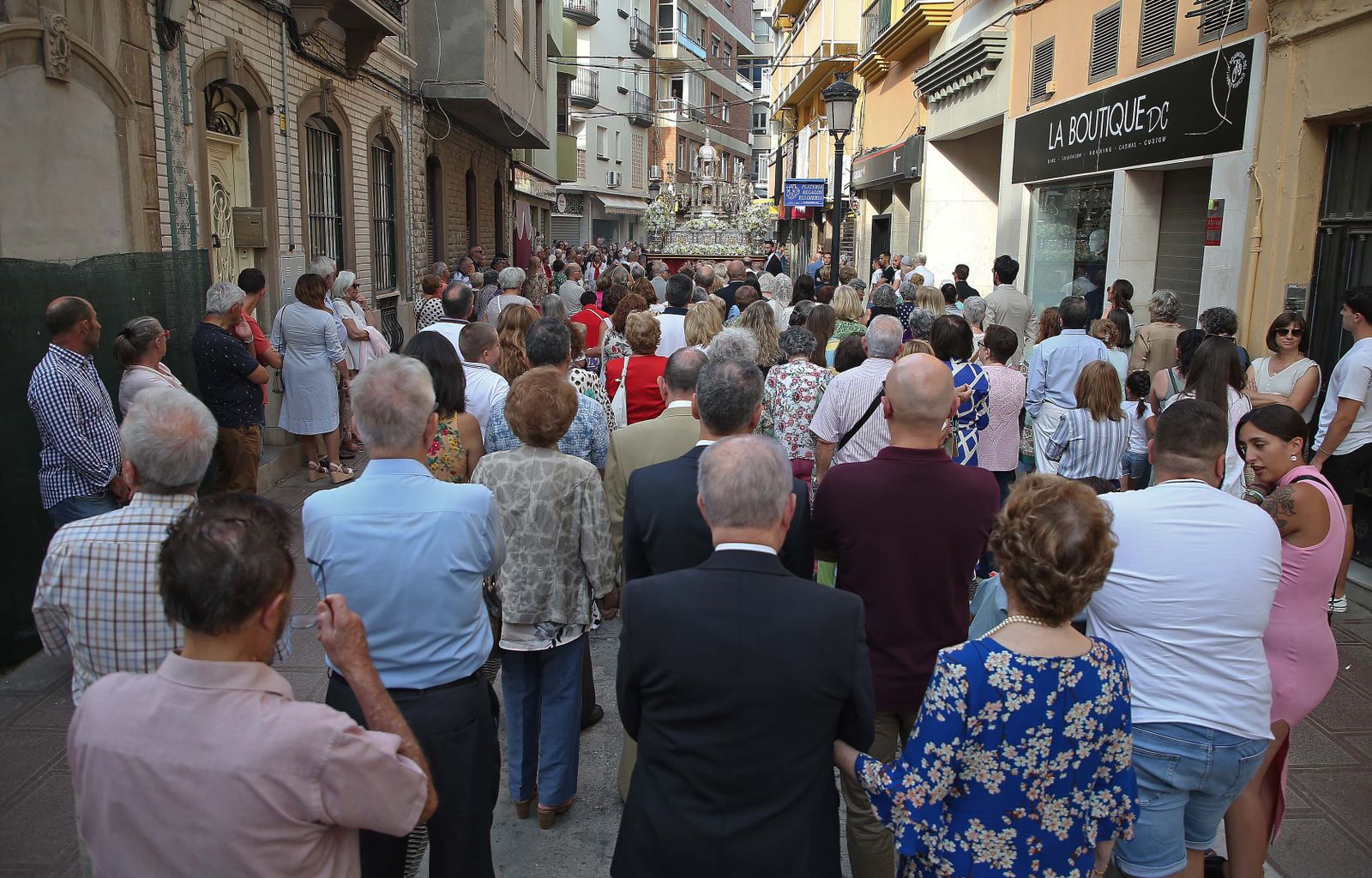 Las imágenes de la celebración del Corpus Christi en La Línea
