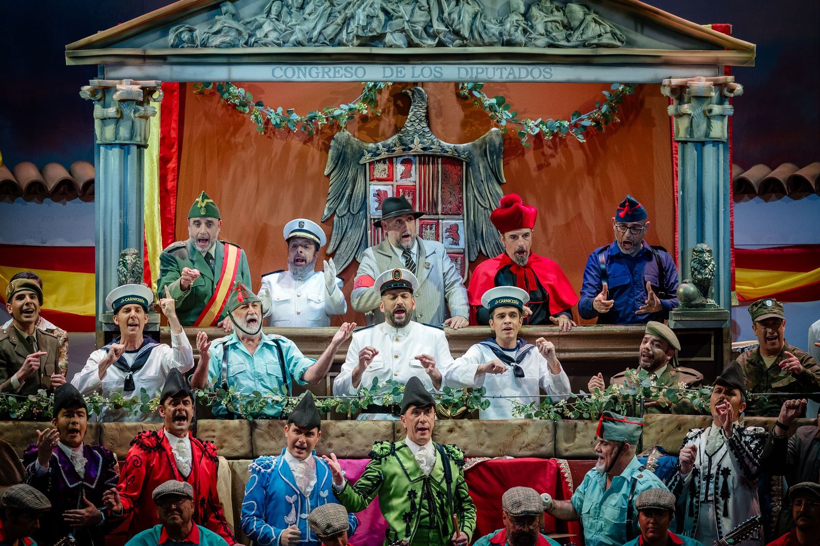 Búscate entre las mejores imágenes de la tercera semifinal del COAC 2026