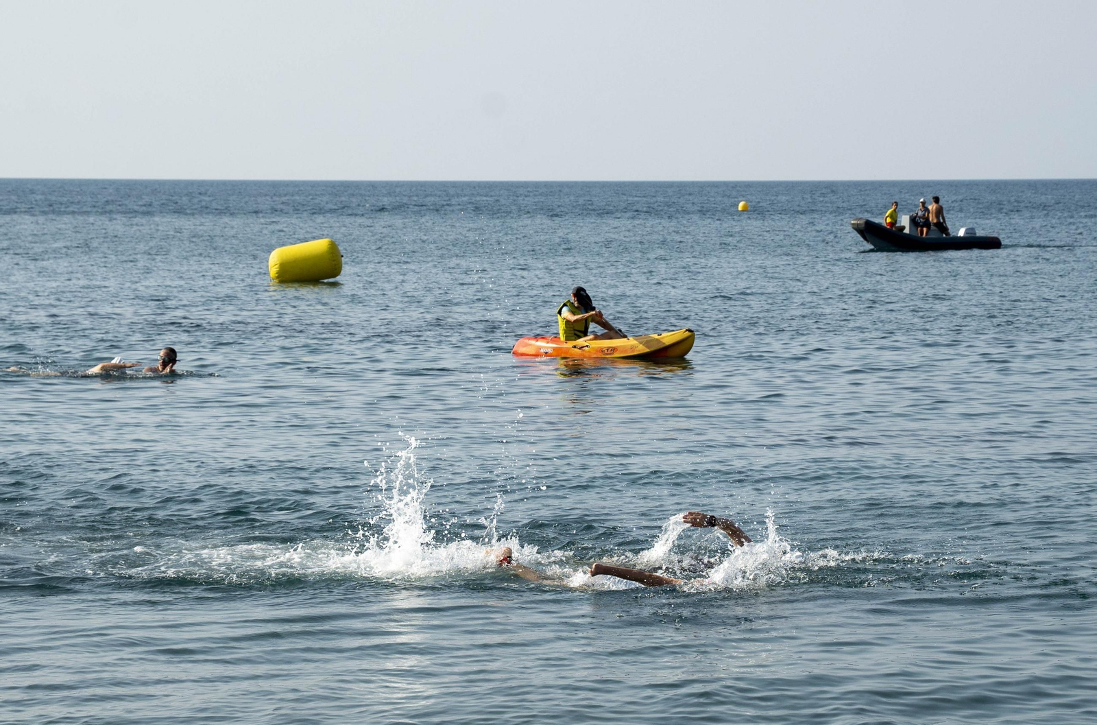 Travesía a nado Carlos Tejada de Almería