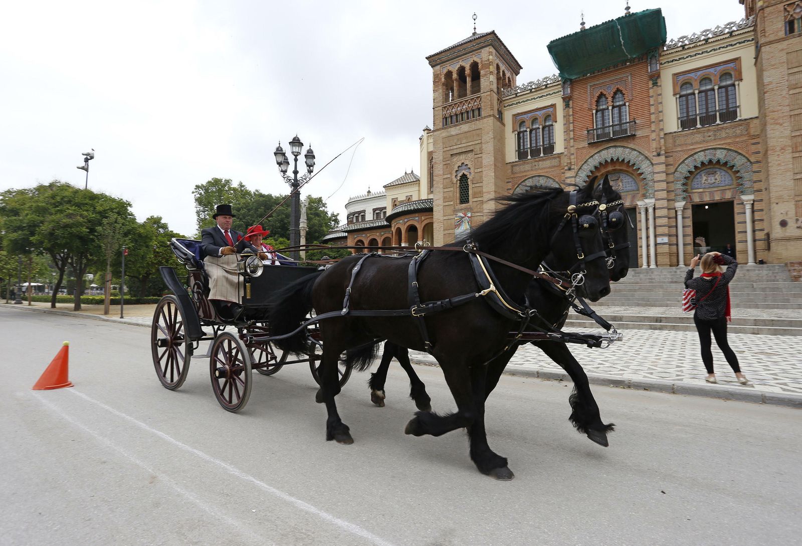 El concurso de enganches, en imágenes