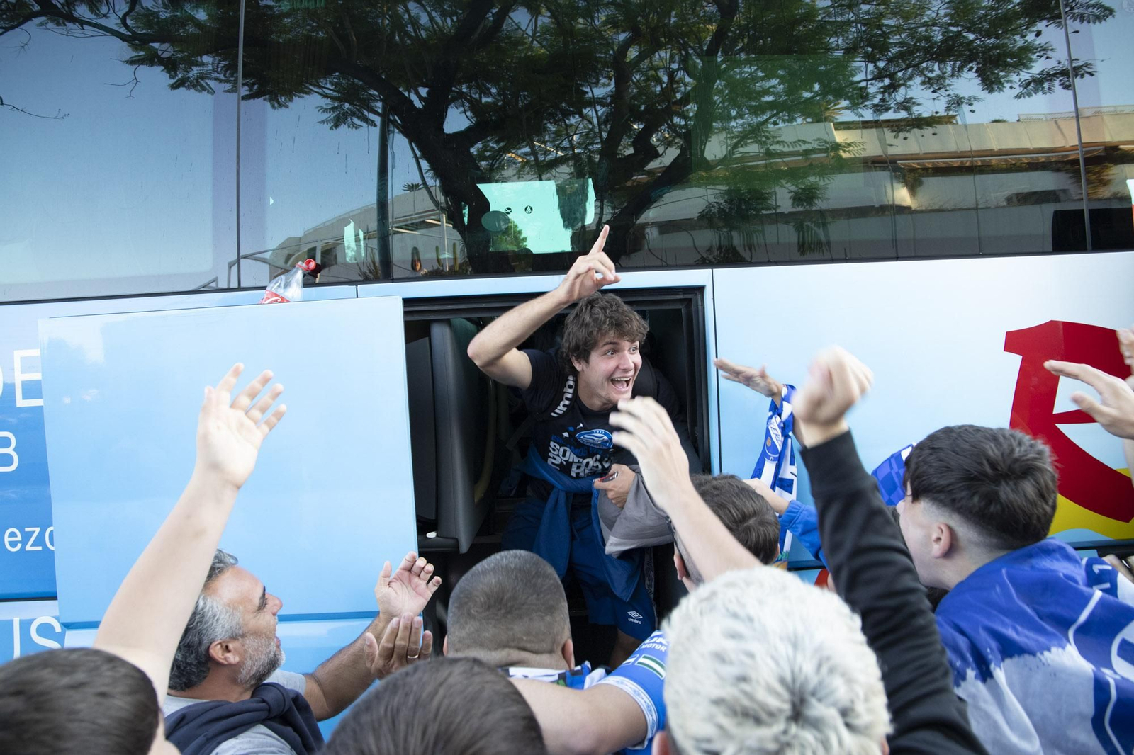Así ha recibido la afición del Xerez DFC al equipo tras el ascenso