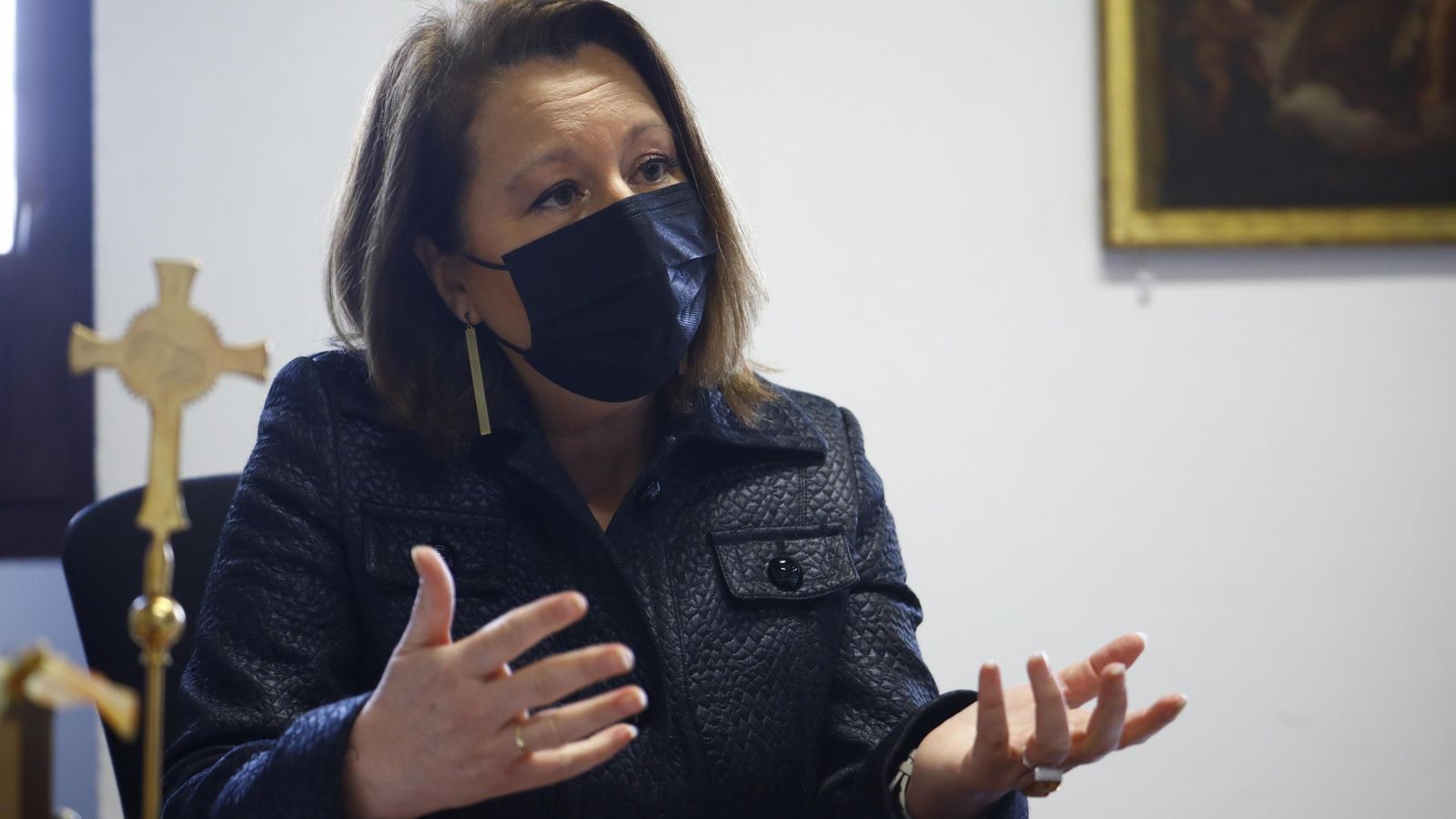 Un momento de la entrevista concedida a 'el Día'.