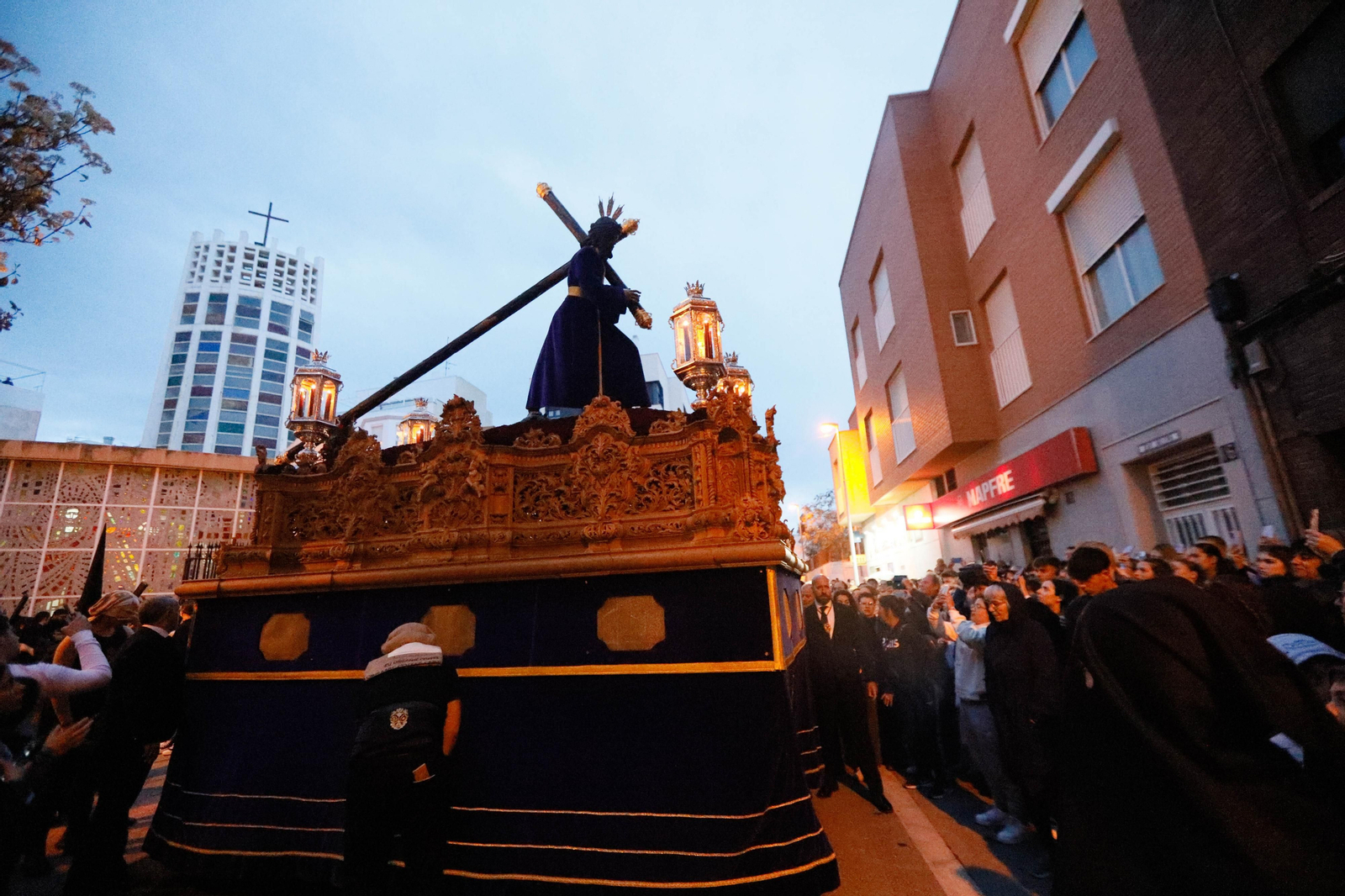 Procesión del Gran Poder de Almería, en imágenes