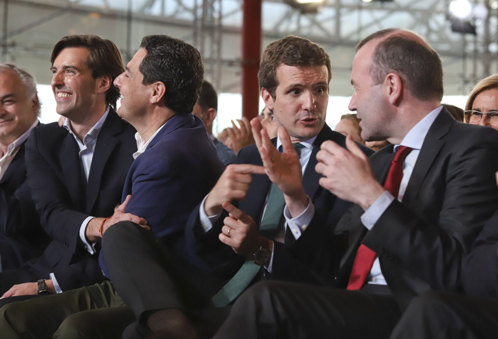 Las fotos del mitin de Pablo Casado en Málaga