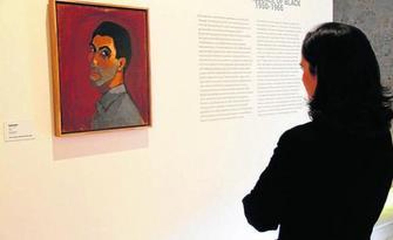 Una de las obras que se exhiben en el Centro Guerrero.