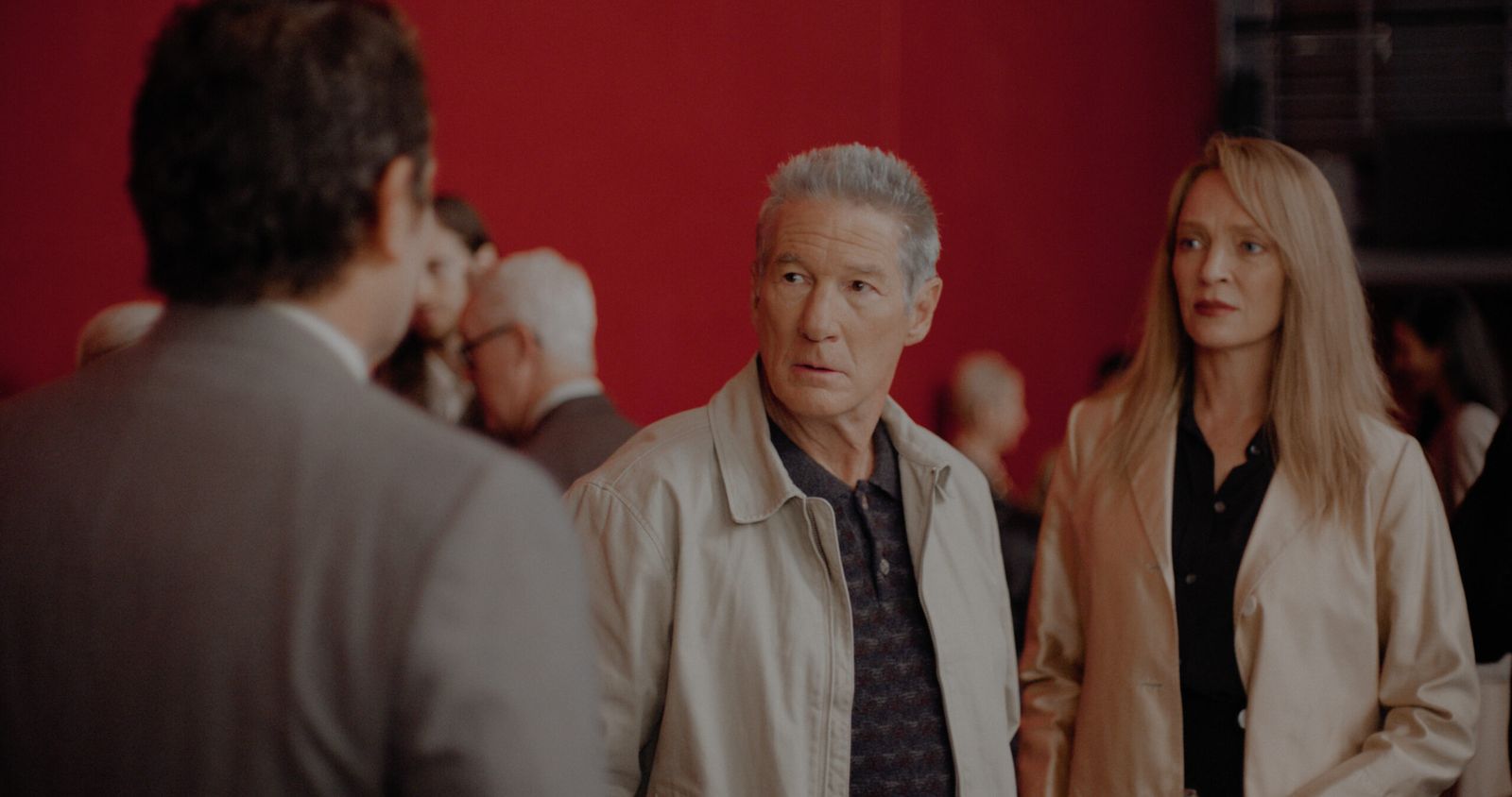Richard Gere y Uma Thurman en una imagen del filme.