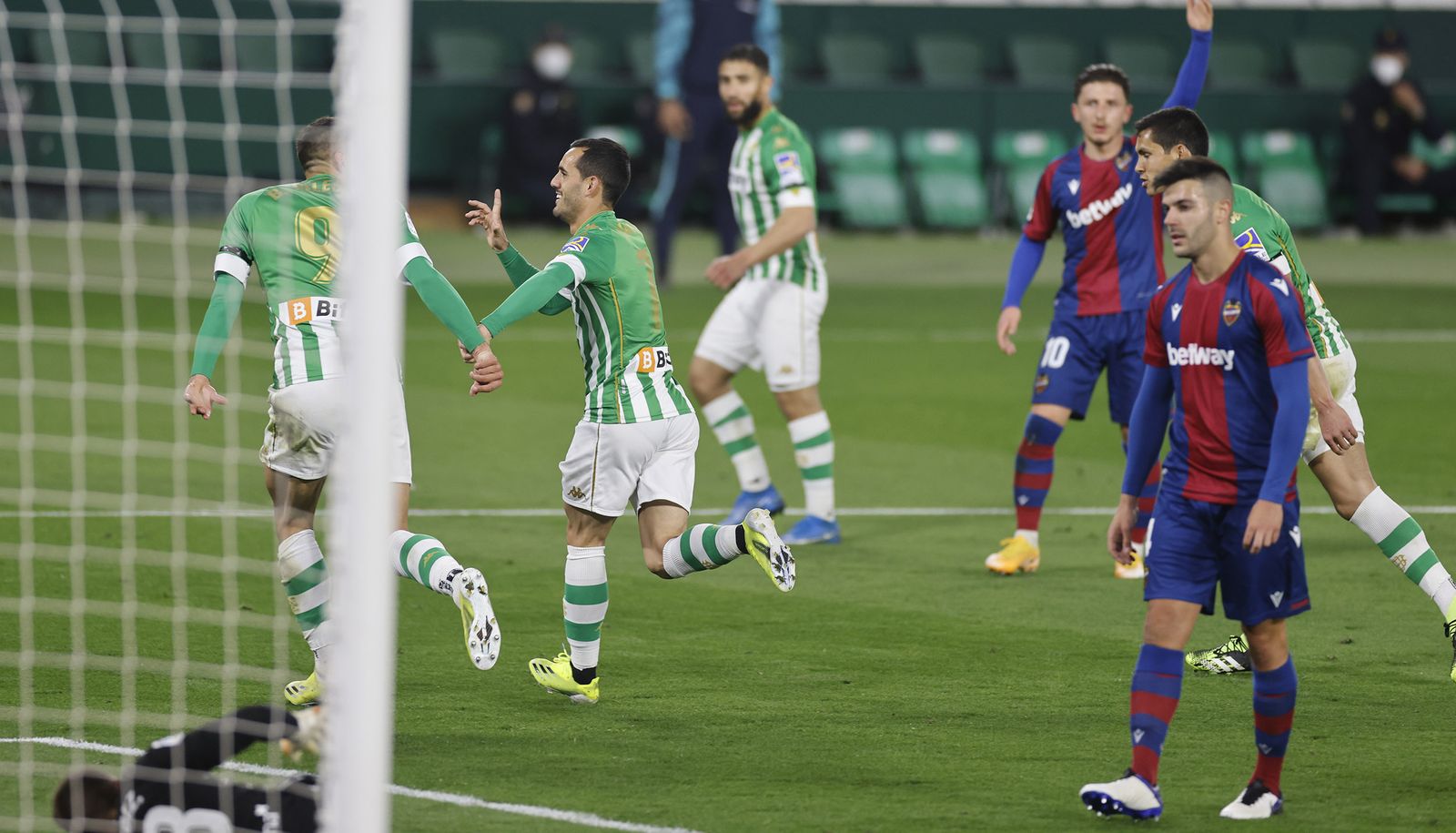 Las imágenes del Betis-Levante