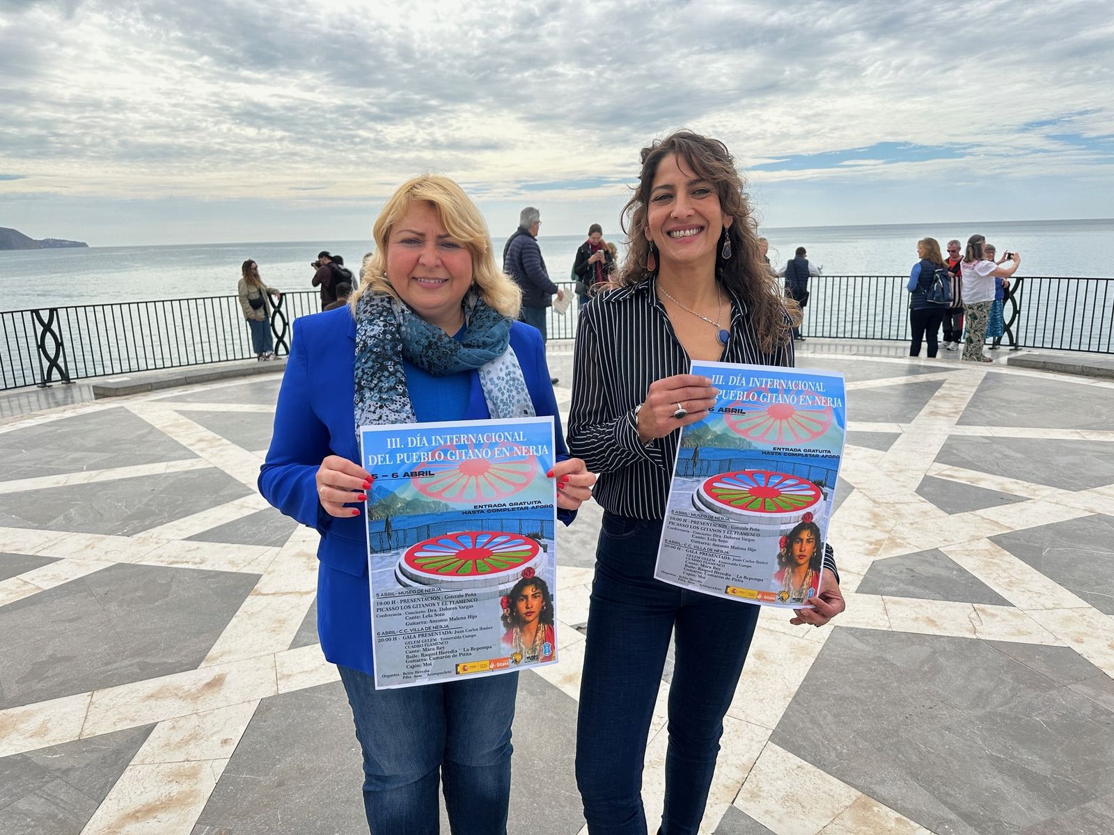 Presentación de las actividades del Día Internacional del Pueblo Gitano en Nerja