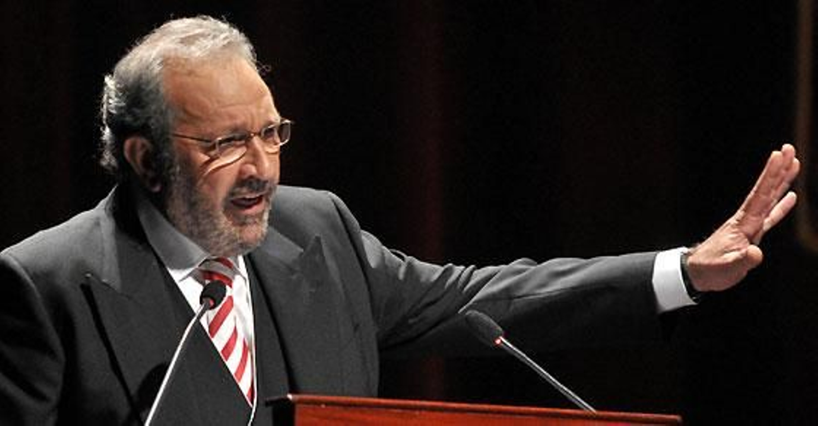 Antonio García Barbeito, durante el Pregón.

Foto: Manuel Gómez