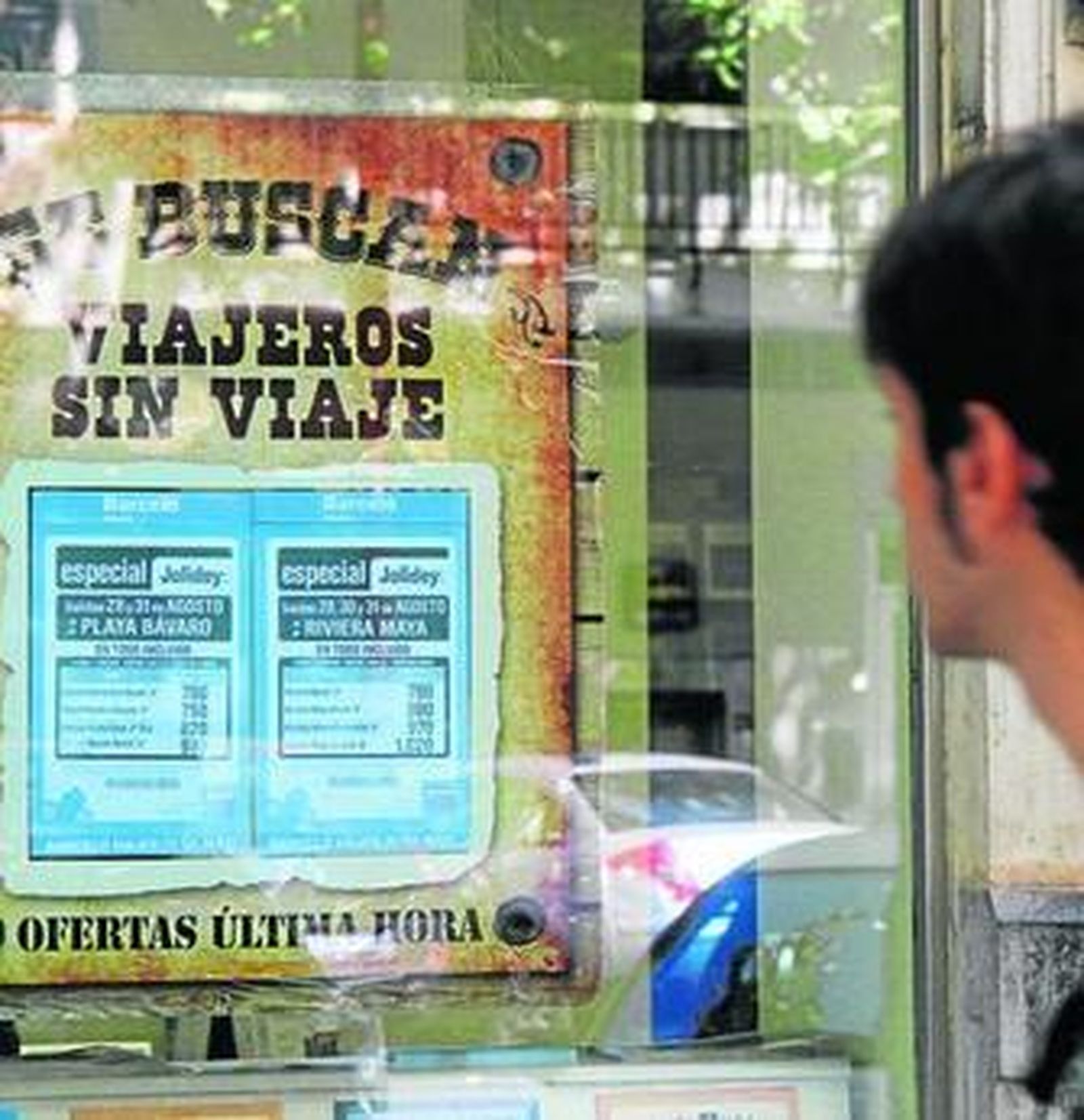 Uno de los descensos más llamativos con respecto a 2013 se produce en las agencias de viajes.