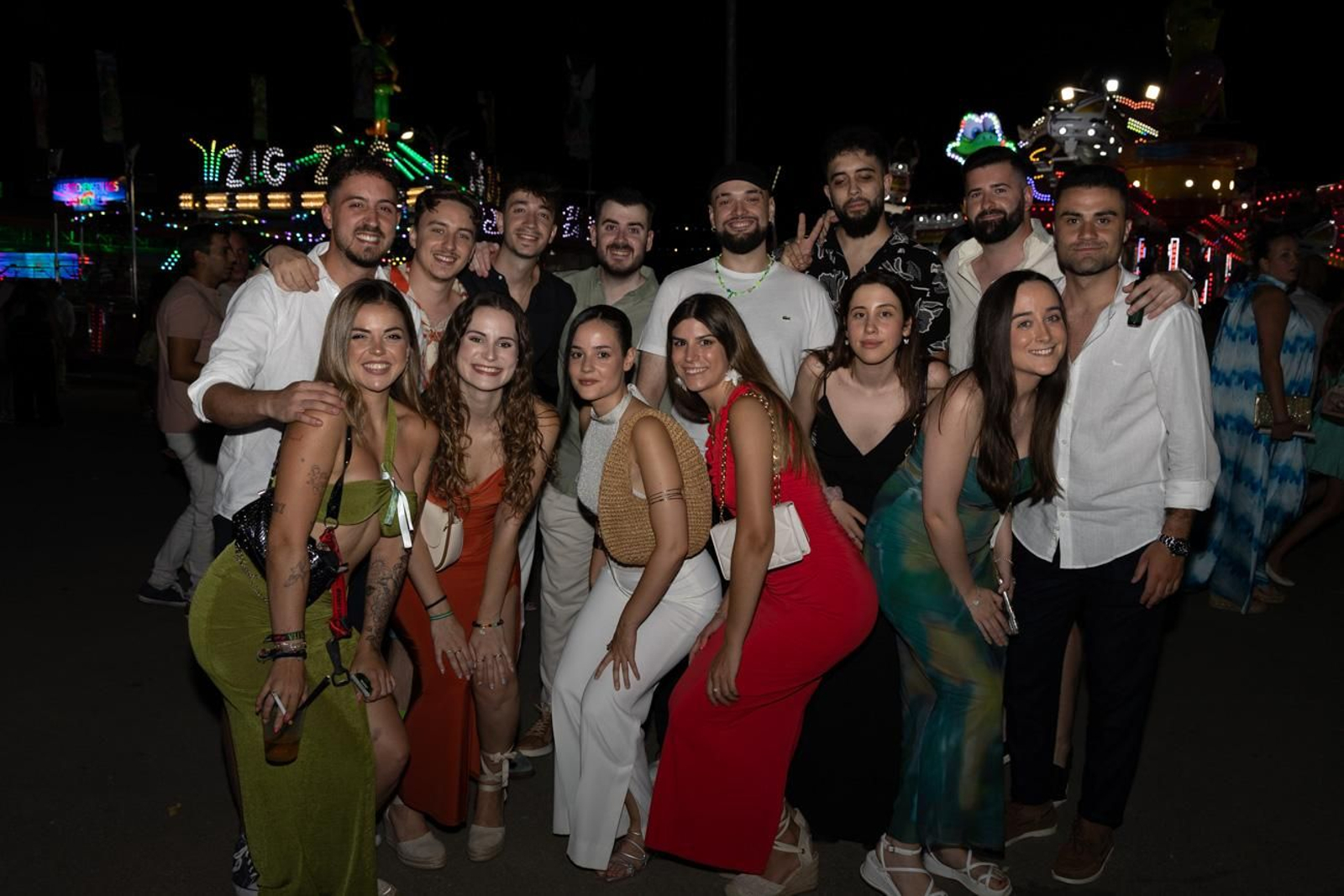 Así disfrutan los torrecampeños de su feria.