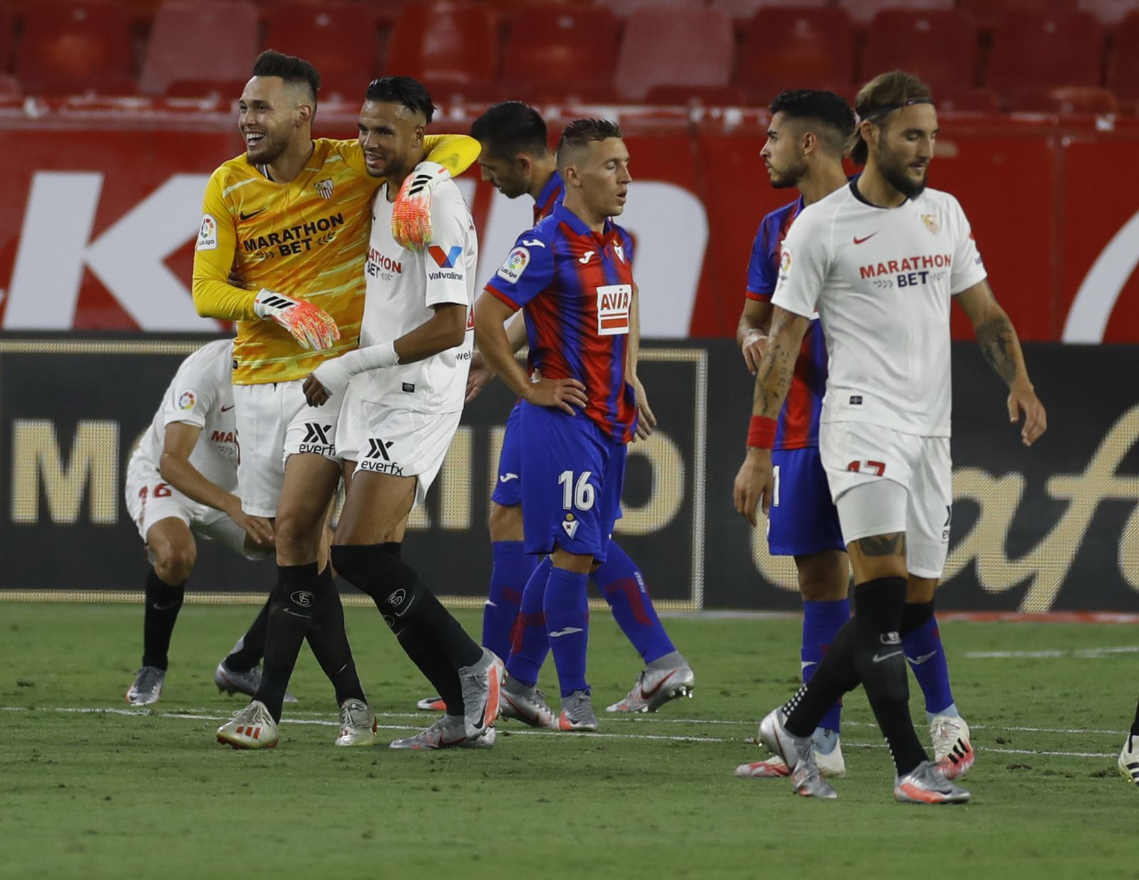 Las imágenes del Sevilla-Eibar