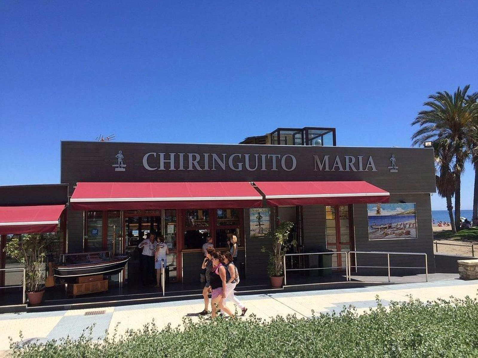 El Chiringuito María de Málaga.