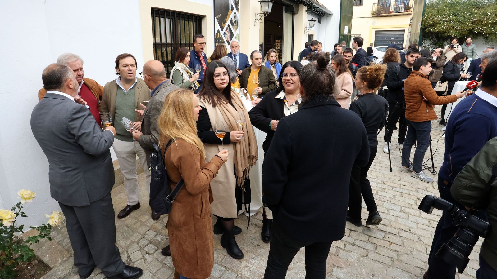 Presentación de los vinos VORS de Cayetano del Pino en Jerez