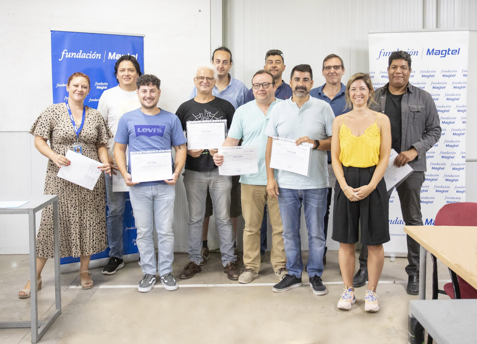 Participantes en una de las formaciones. Participantes en una de las formaciones.