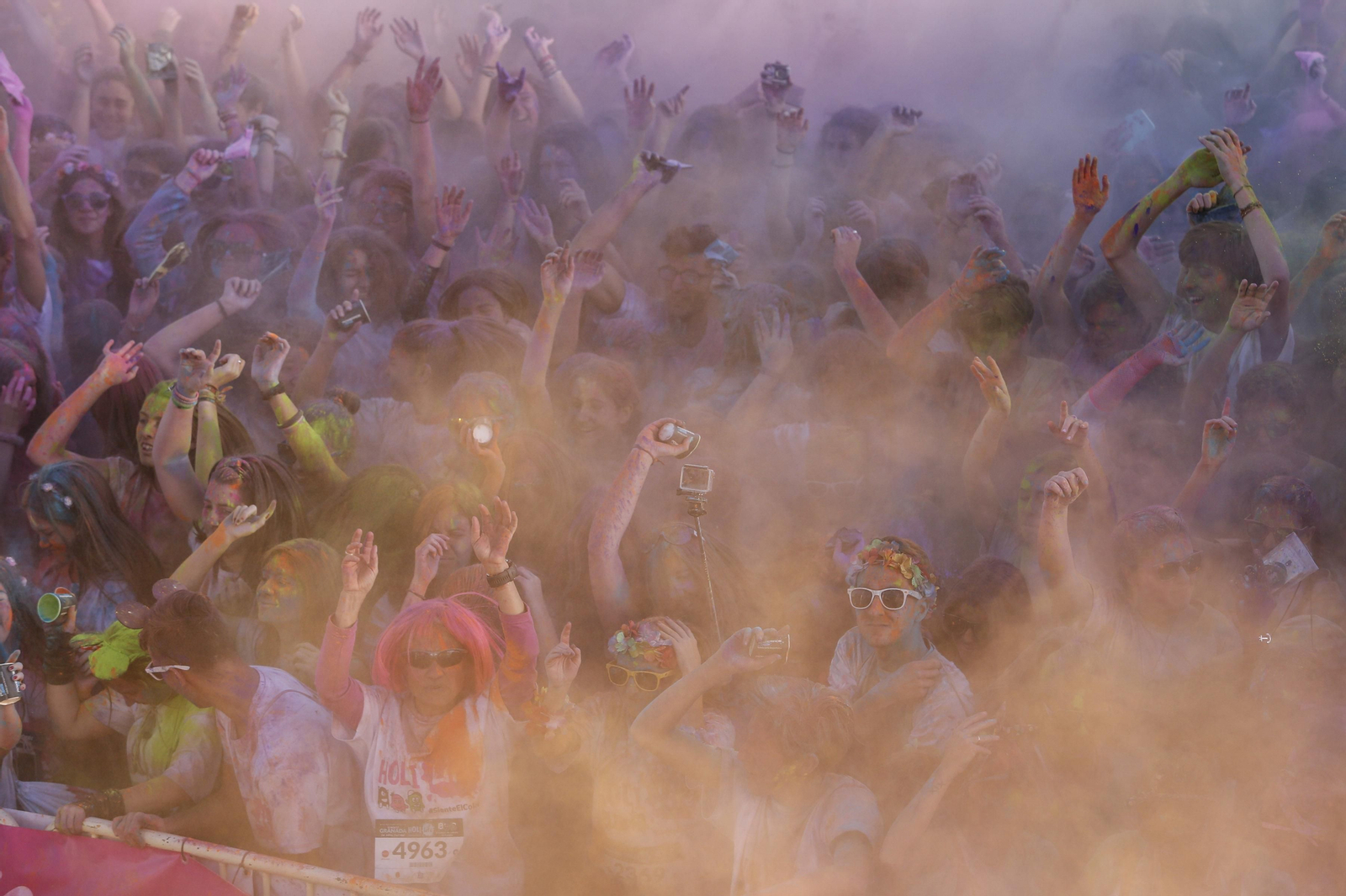 Imágenes del Holi Live en Granada