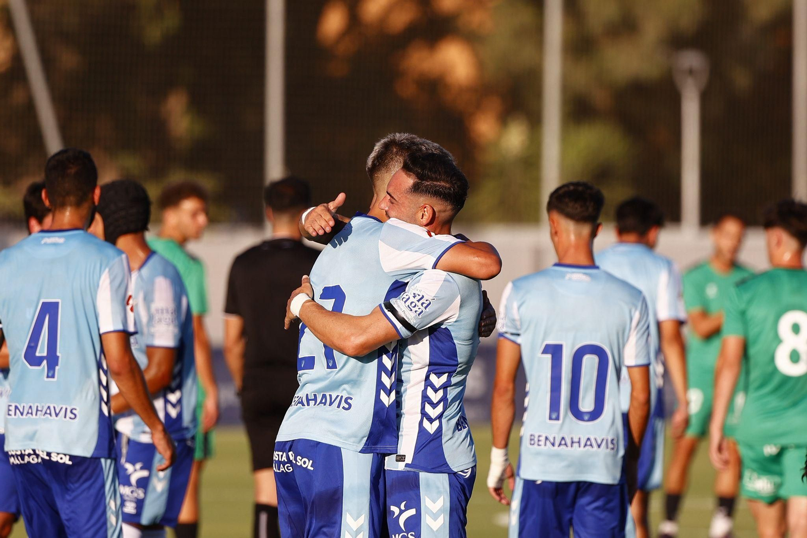 El Málaga CF- Antequera CF de pretemporada, en imágenes