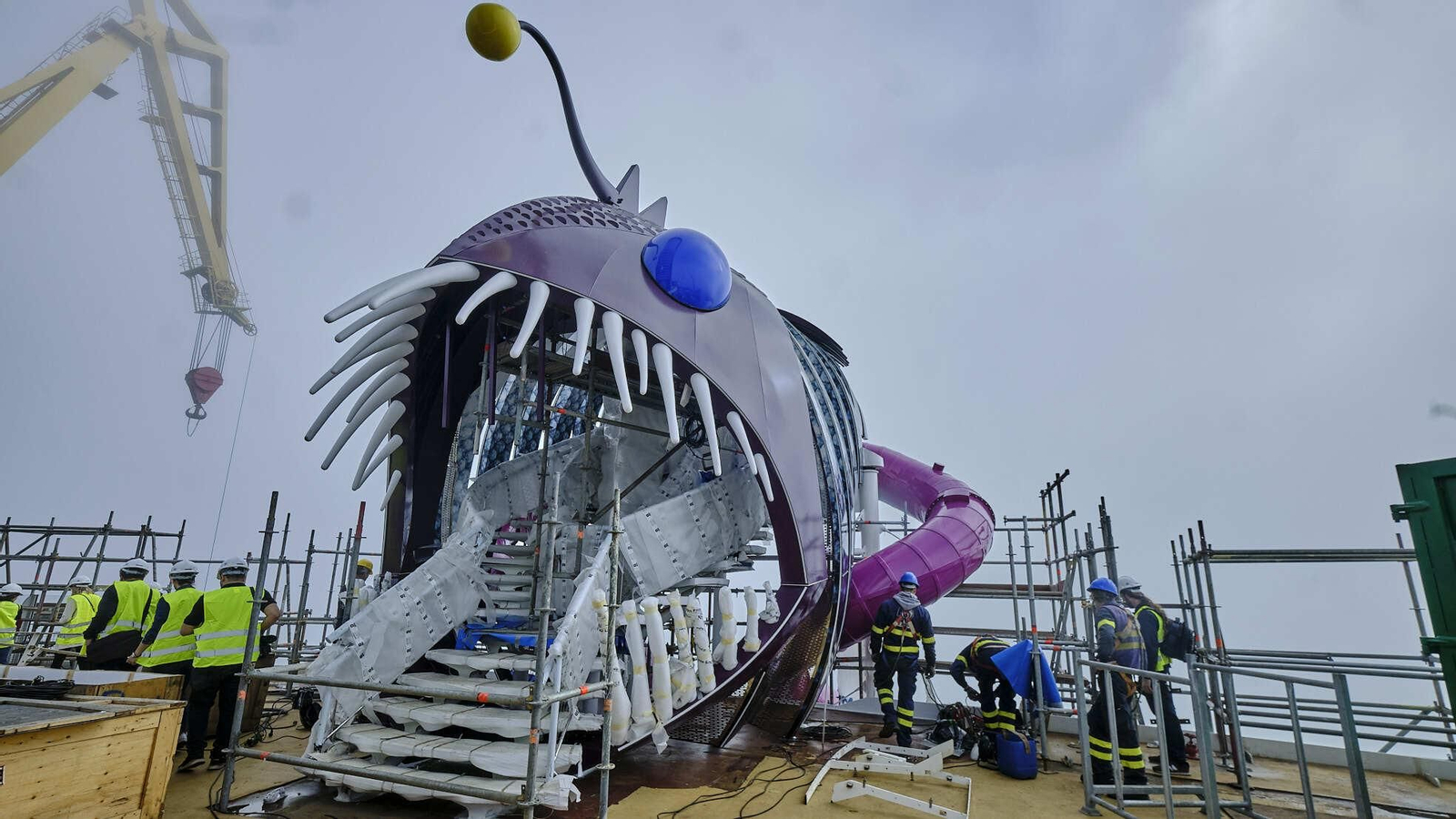 Obras en el buque 'Oasis of the Seas' Obras en el buque 'Oasis of the Seas'