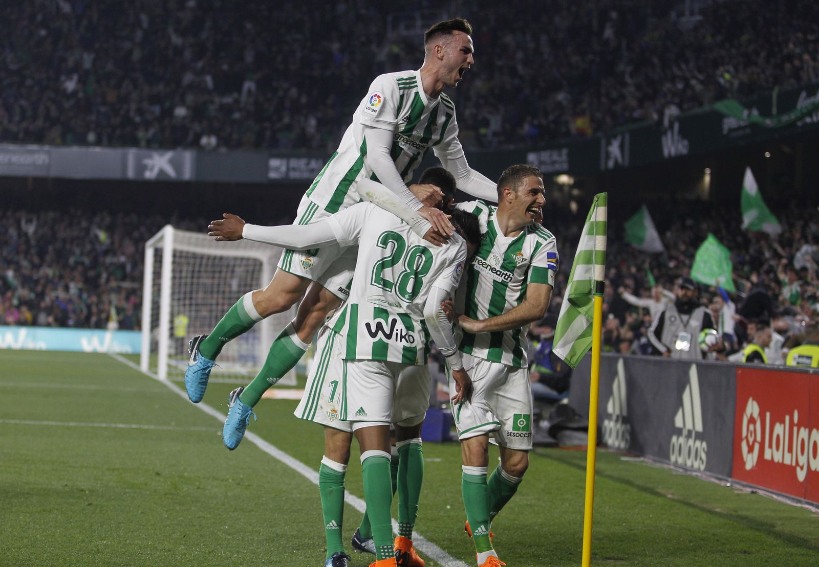 El Real Betis-Real Madrid, en imágenes