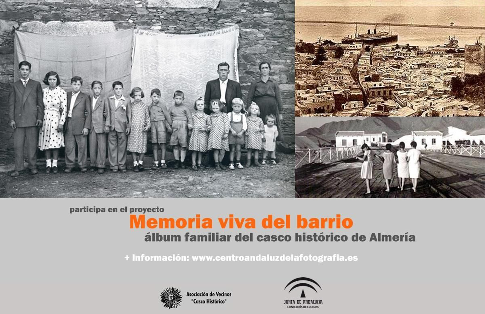 Se buscan fotografías del barrio o de personas del barrio.