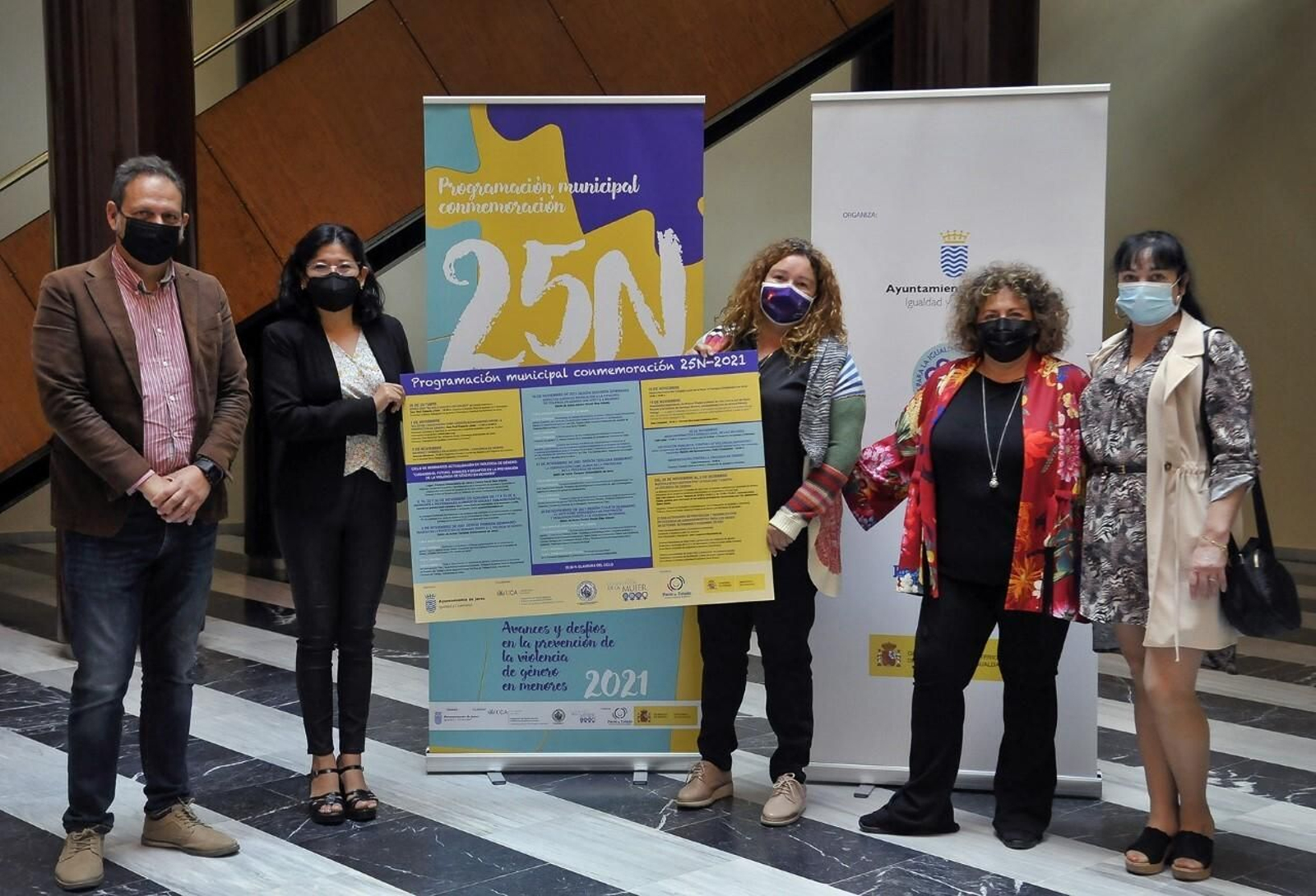 Presentación de la programación municipal conmemorativa del 25-N, Día Internacional contra la Violencia de Género.