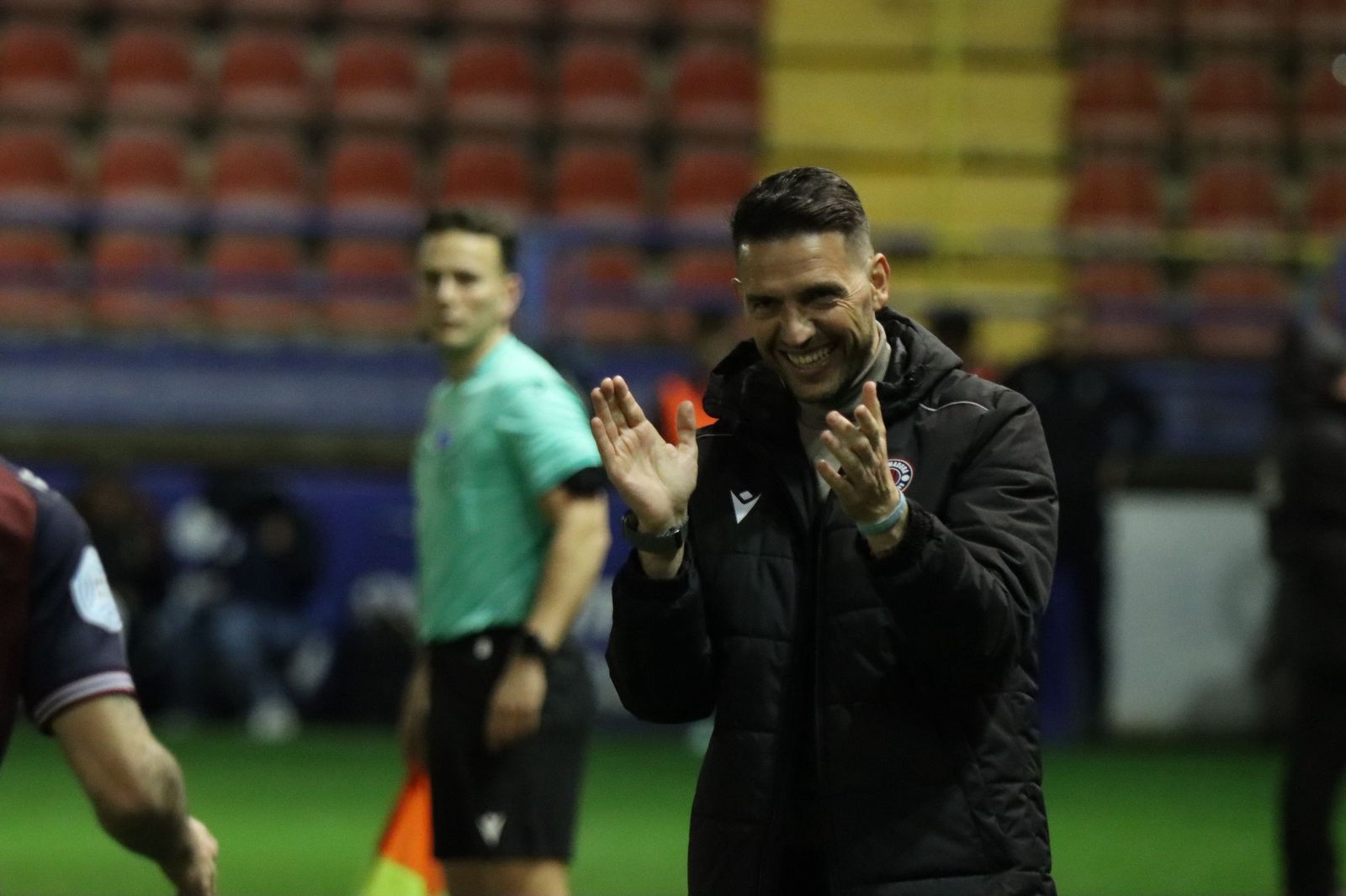 David Rocha, entrenador del Extremadura.