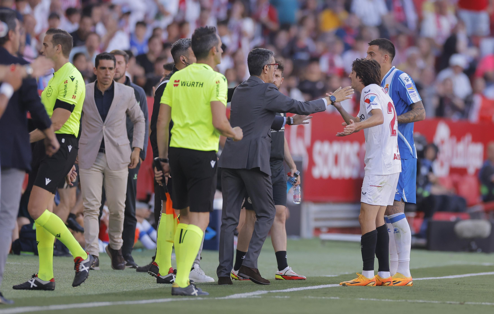 Las fotos del Sevilla-Español