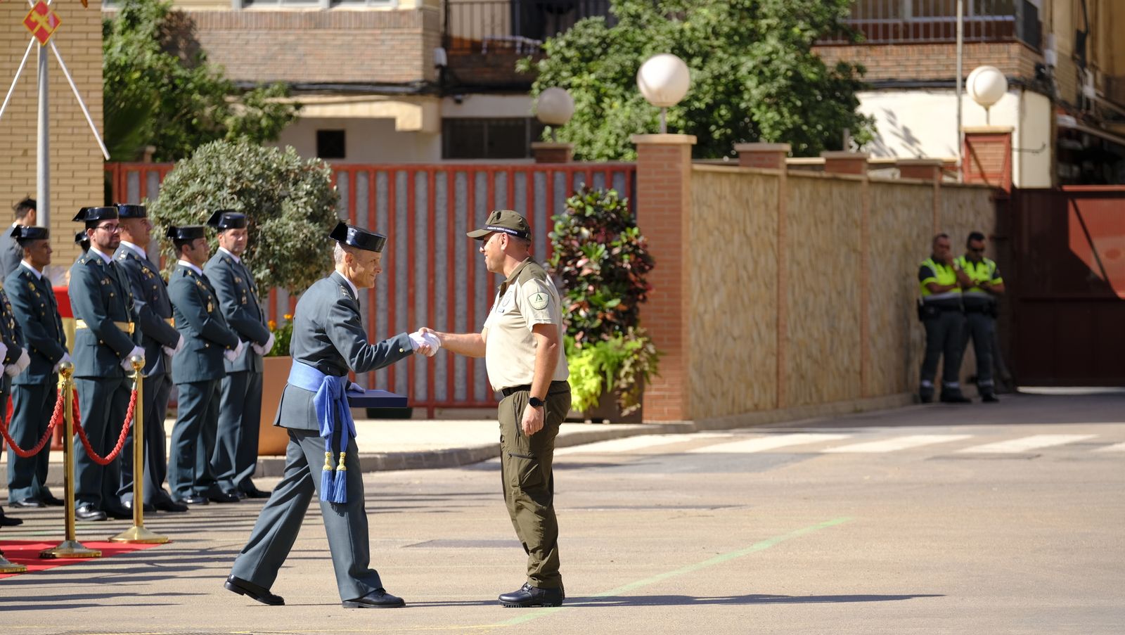 Imágenes de la Festividad del Pilar en la Comandancia de la Guardia Civil de Almería
