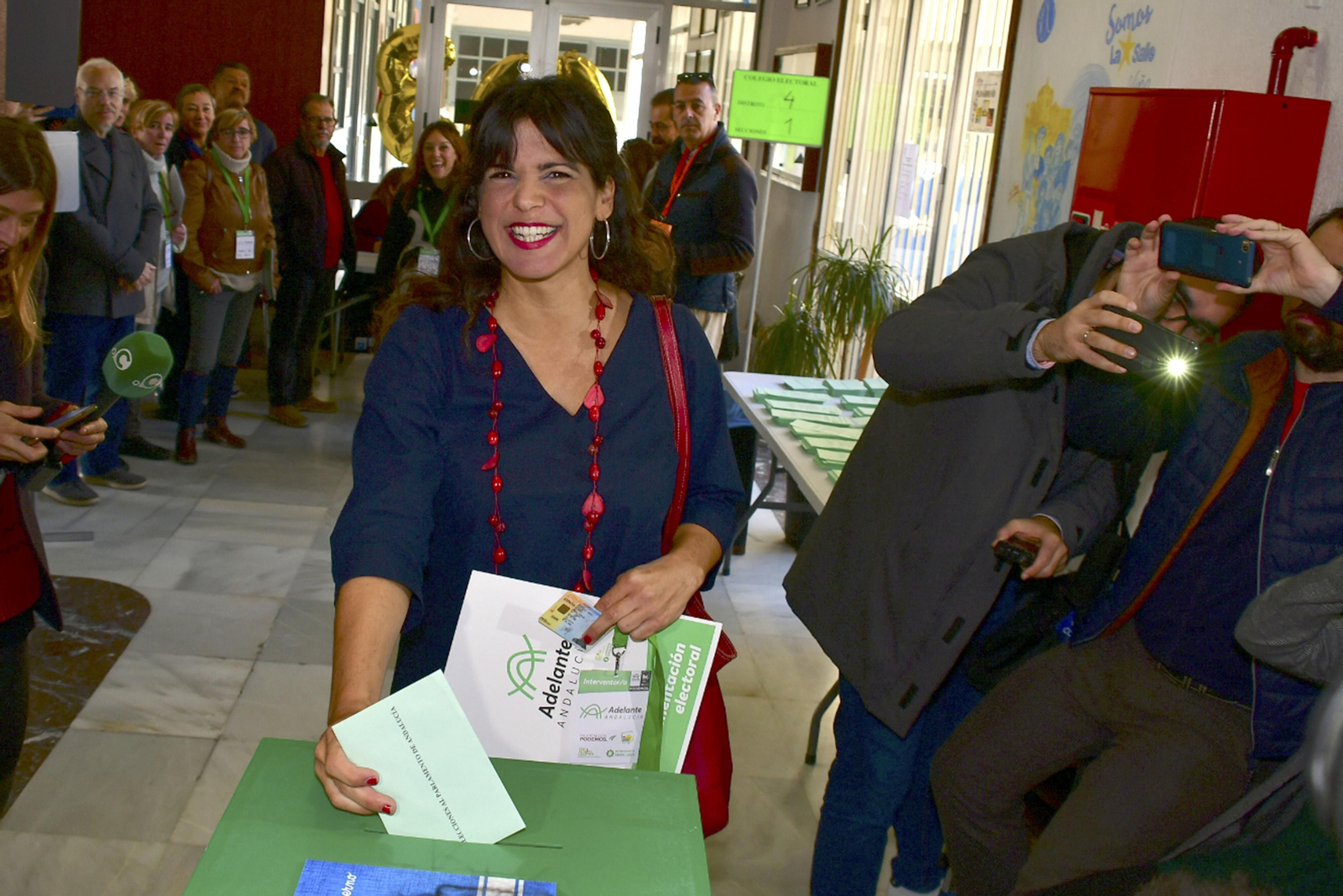 Las imágenes de las elecciones andaluzas 2018