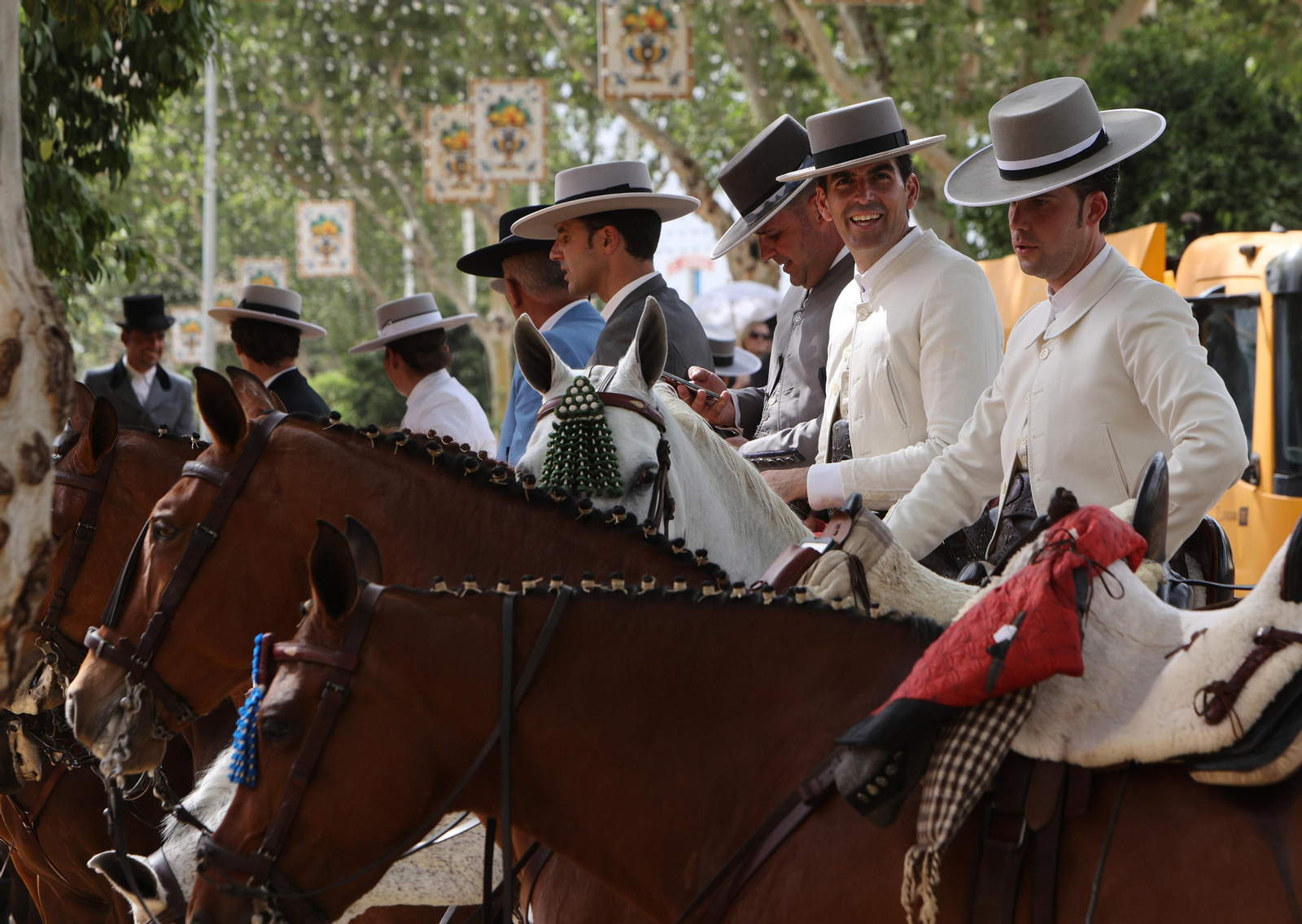 Las imágenes del viernes de Feria