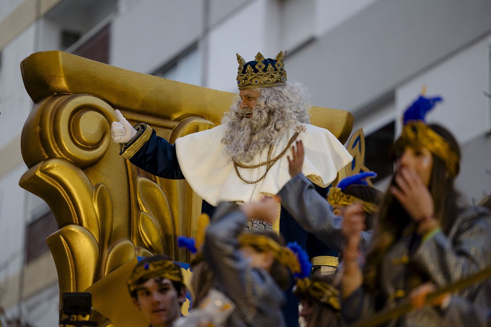 Las imágenes de la cabalgata de SS.MM. los Reyes Magos en Cádiz