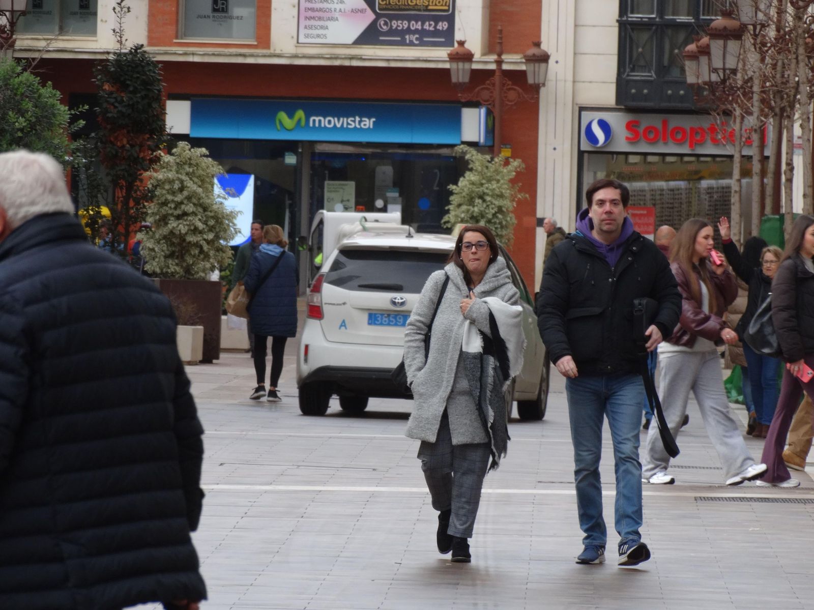 Fotos de ambiente en la mañana del lunes