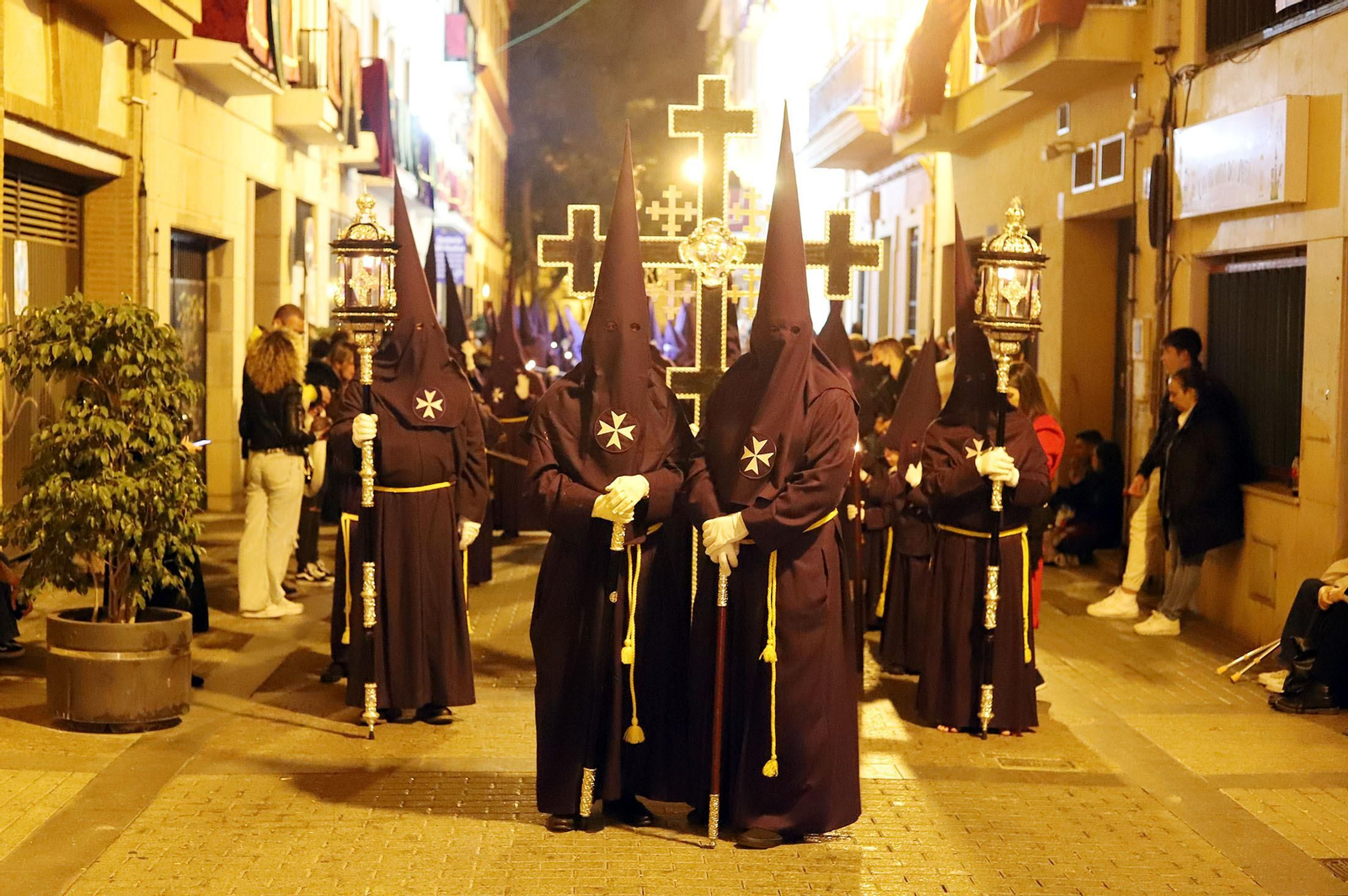 Imágenes del Nazareno en la madrugá de Huelva